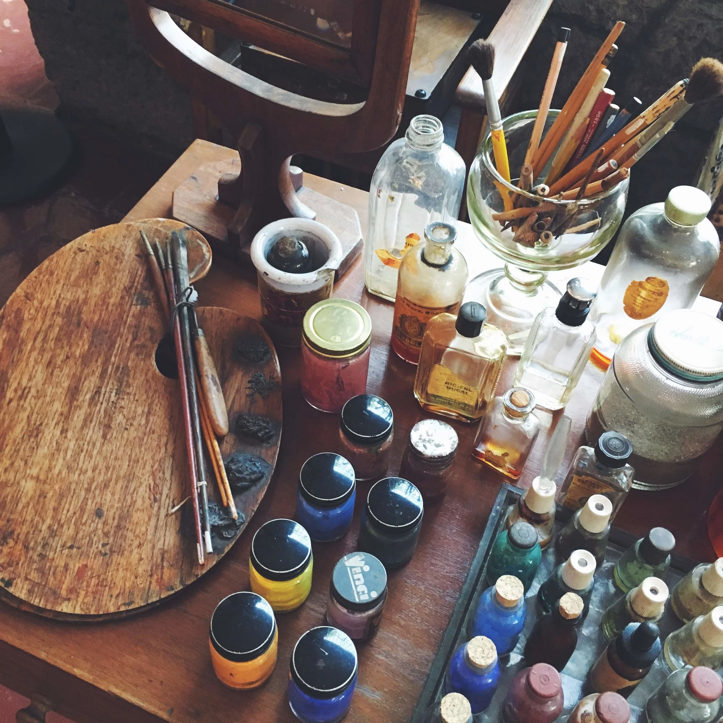 Frida’s studio