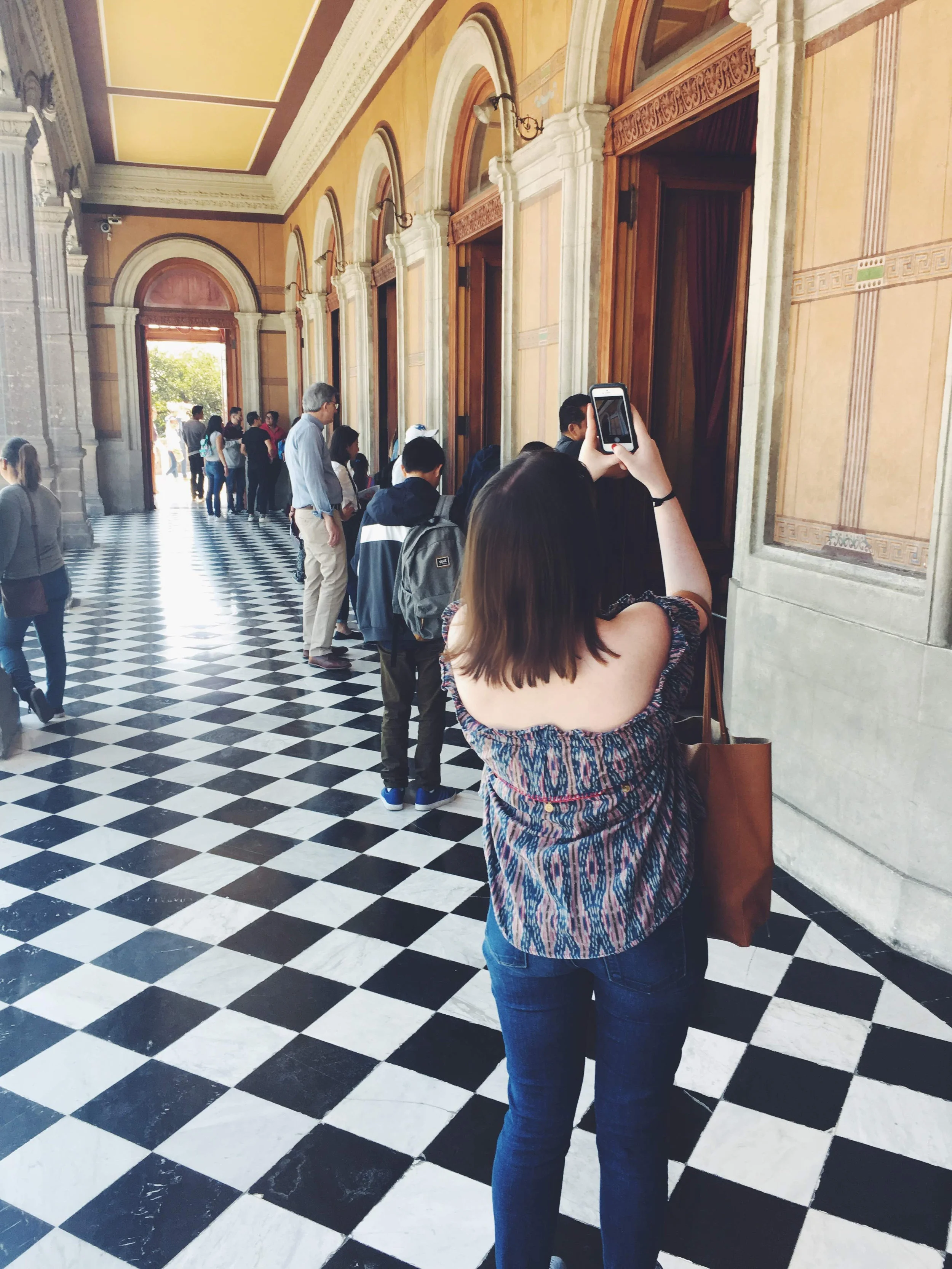 The architect’s daughter loving every detail