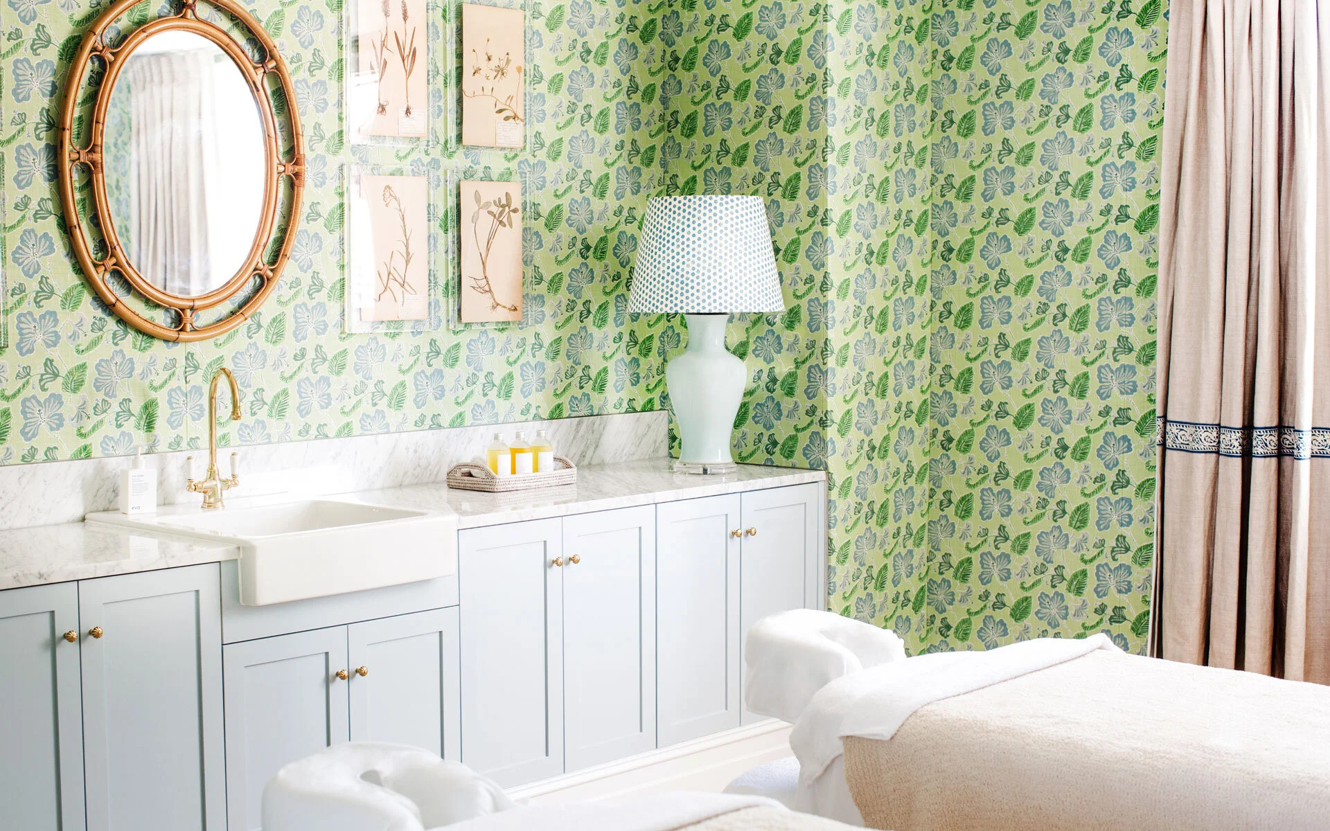 The Spa at Halcyon House, also designed by Spiro. Sign me up.