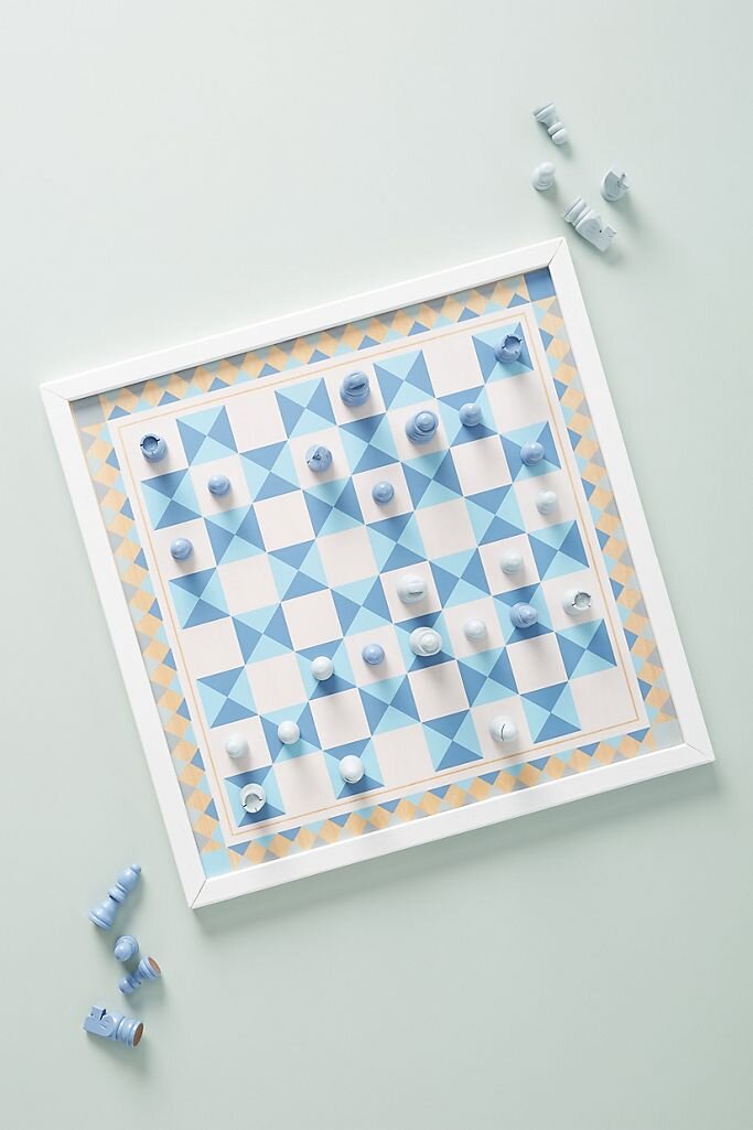 Chess &amp; Pachisi Set, Anthropologie, $34