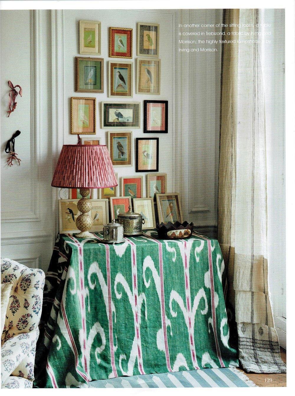 Carolina Irving’s Paris apartment — perfection.