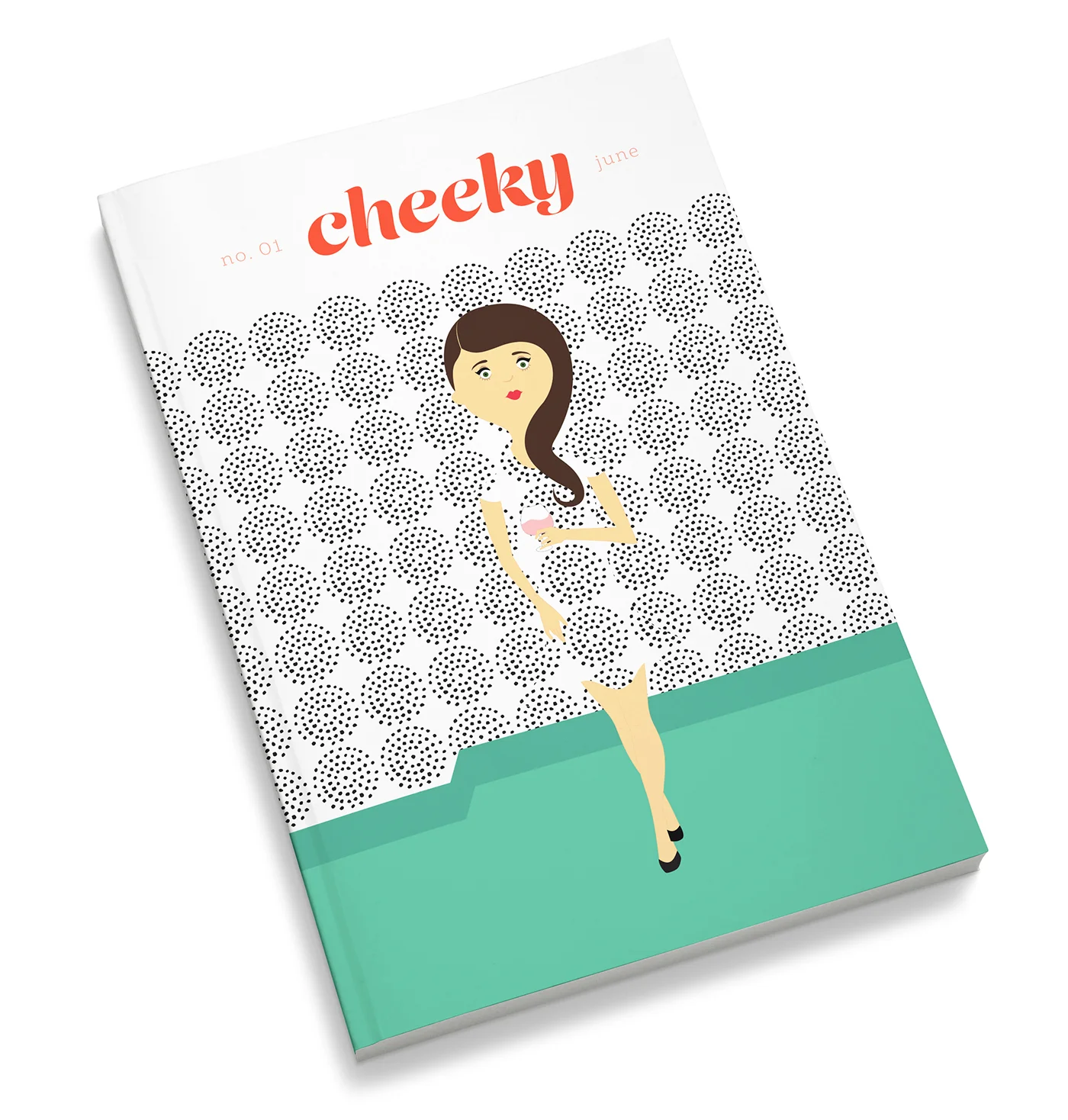 Magazine concept: another one of Carter's portfolio projects.