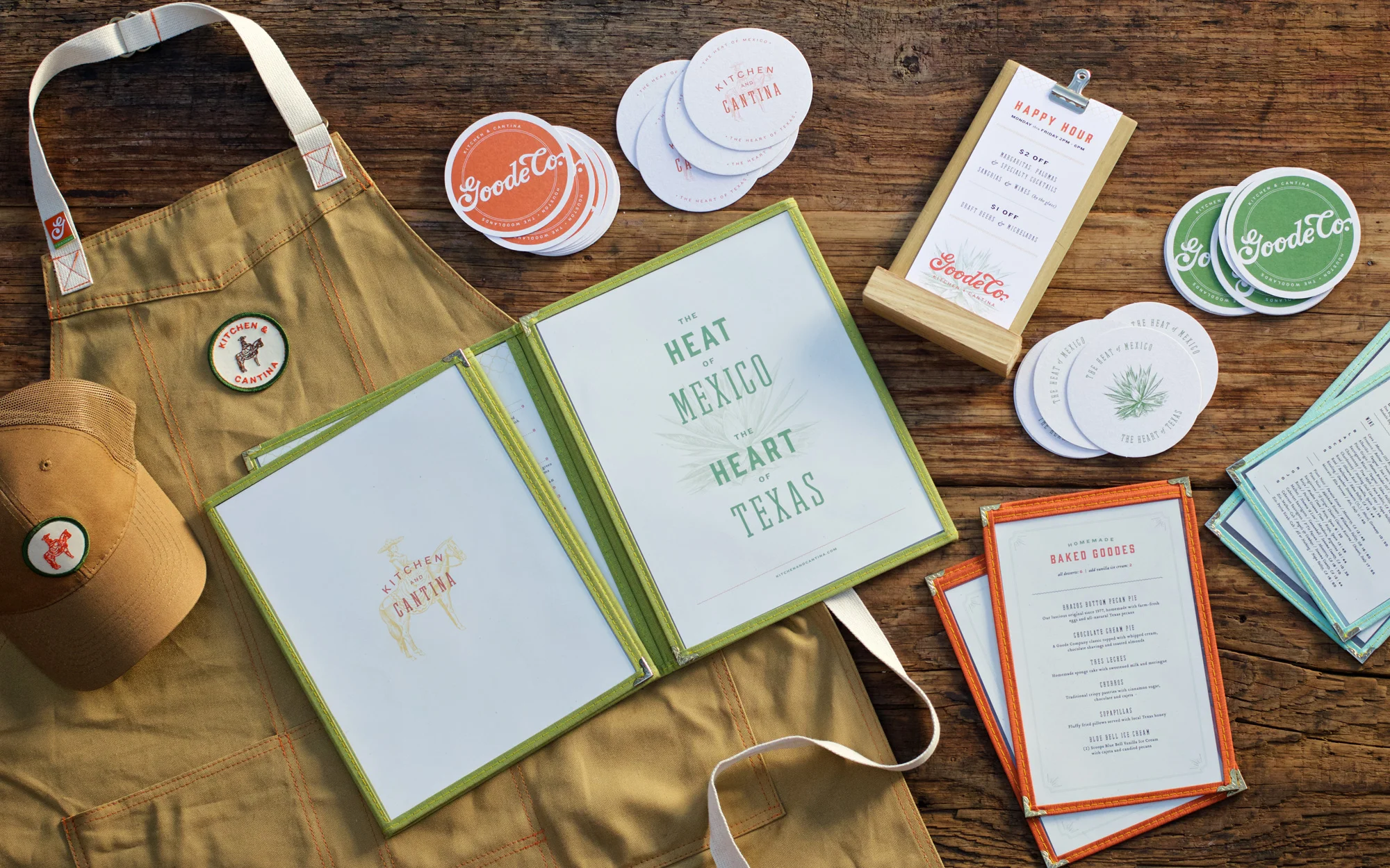 Colorful scheme for Goode Company's Kitchen &amp; Cantina