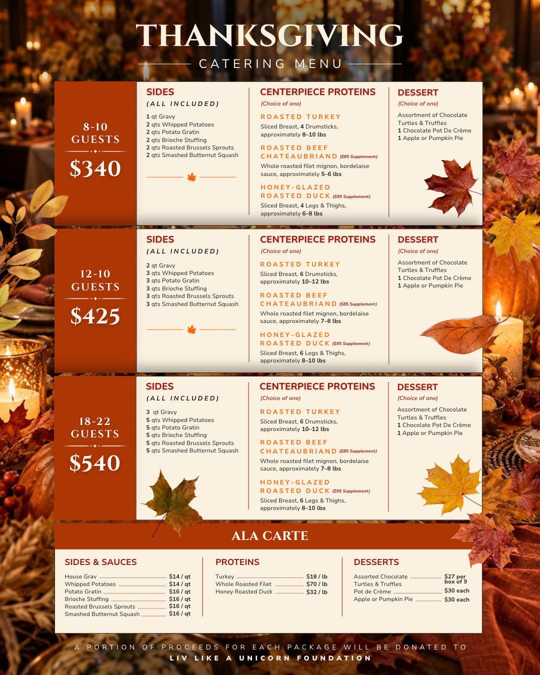 Thanks Giving Catering