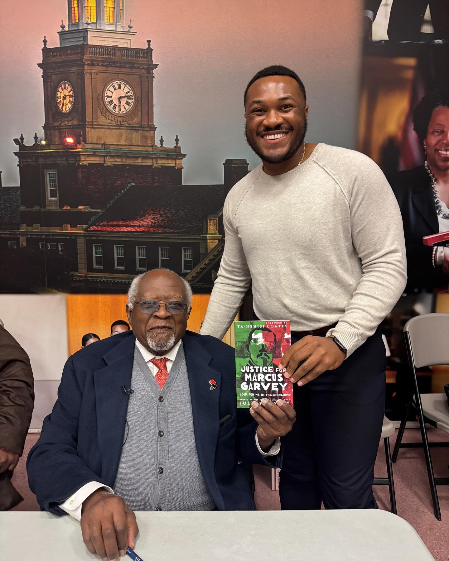 &ldquo;Emancipate yourself from mental slavery, none but ourselves can free our minds.&rdquo; - Marcus Garvey. 

Meet civil rights leader Marcus Garvey&rsquo;s son. I got this tattoo when I started this journey with mental health and justice work, bu