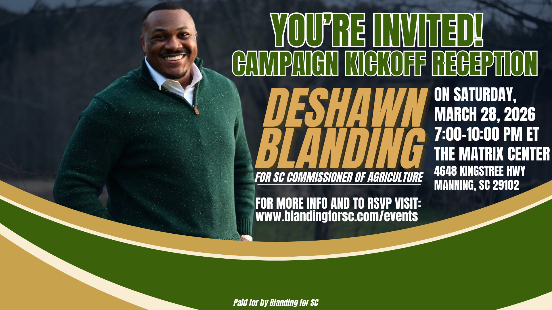 Campaign Kickoff Reception