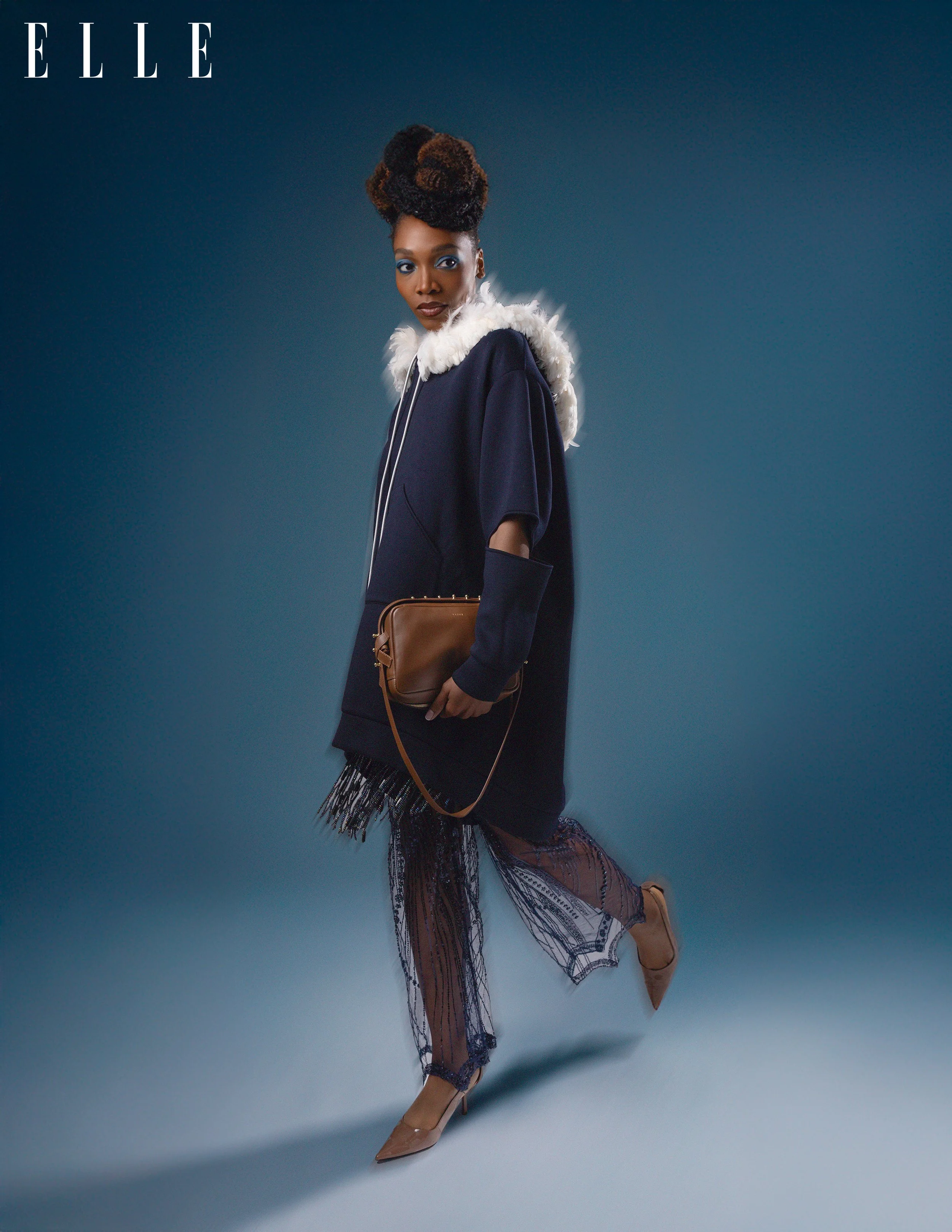 Alberto Miceli publication on ELLE, Magazine, fashion, couture, made in Italy