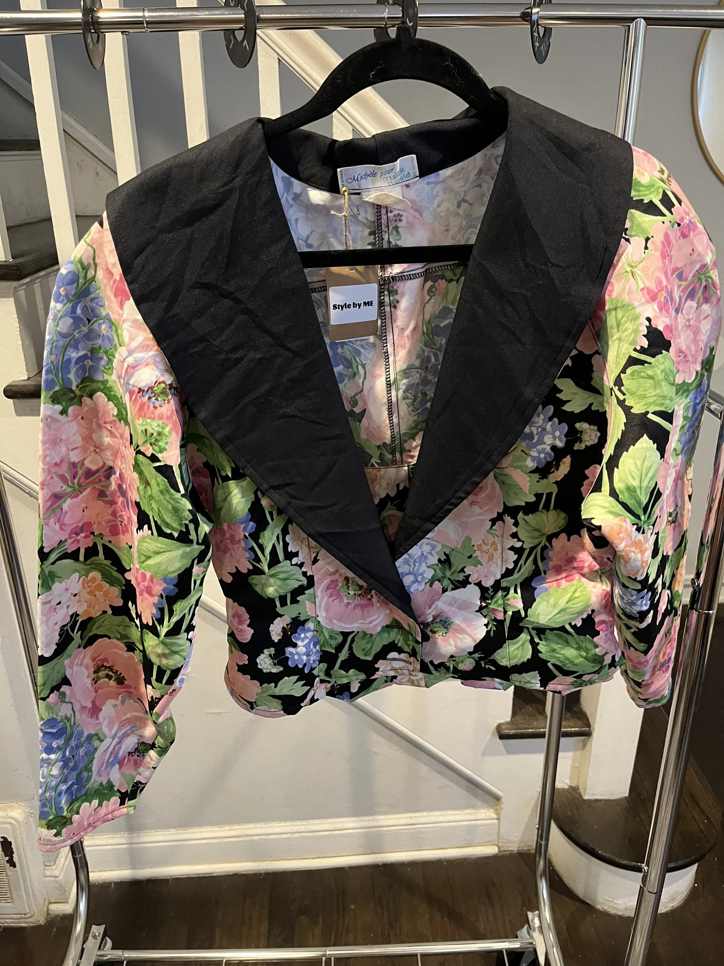 Michele Pour Floral Blazer