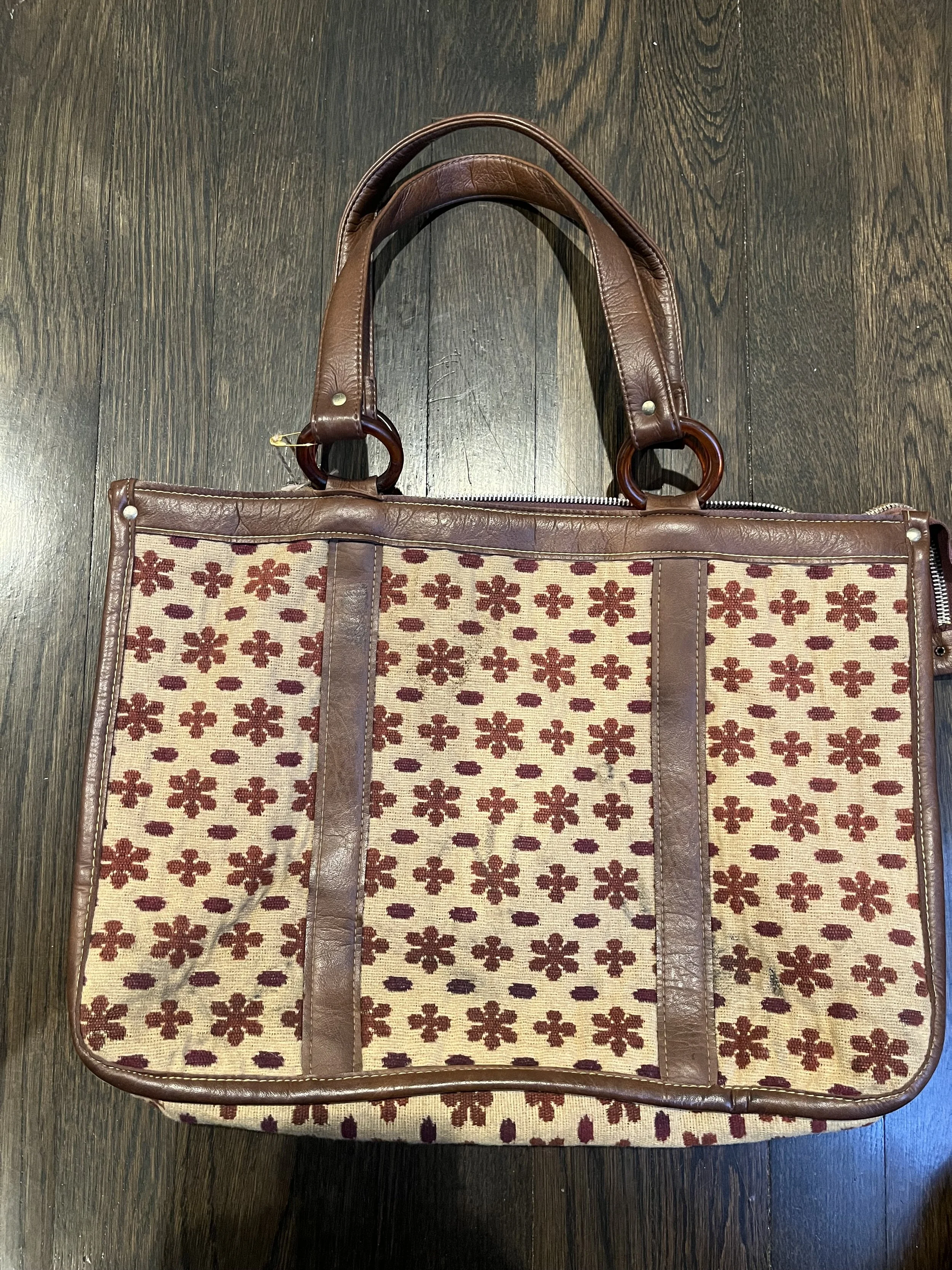 Elegant Floral Tote Bag