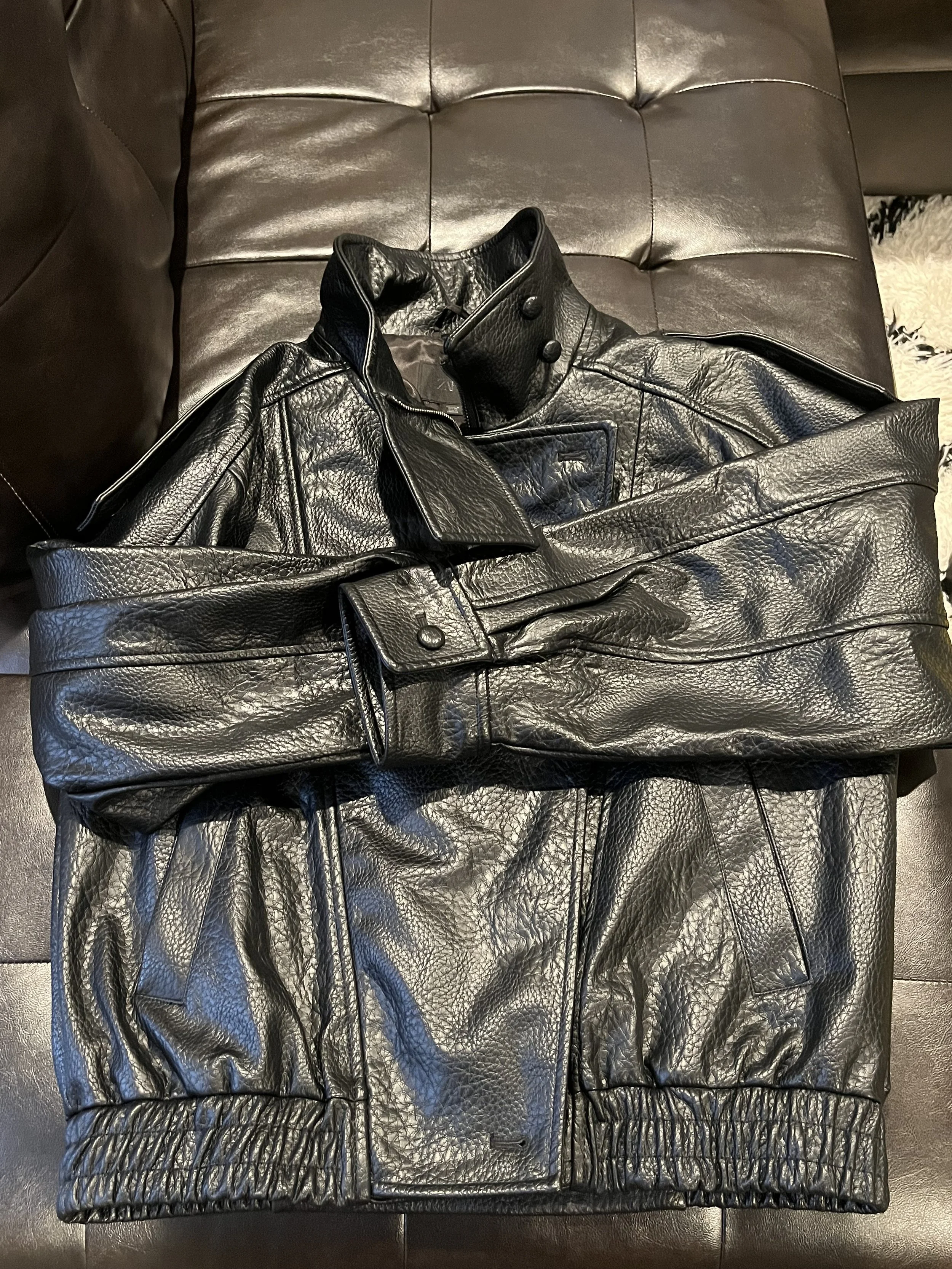 Zara faux Leather Jacket