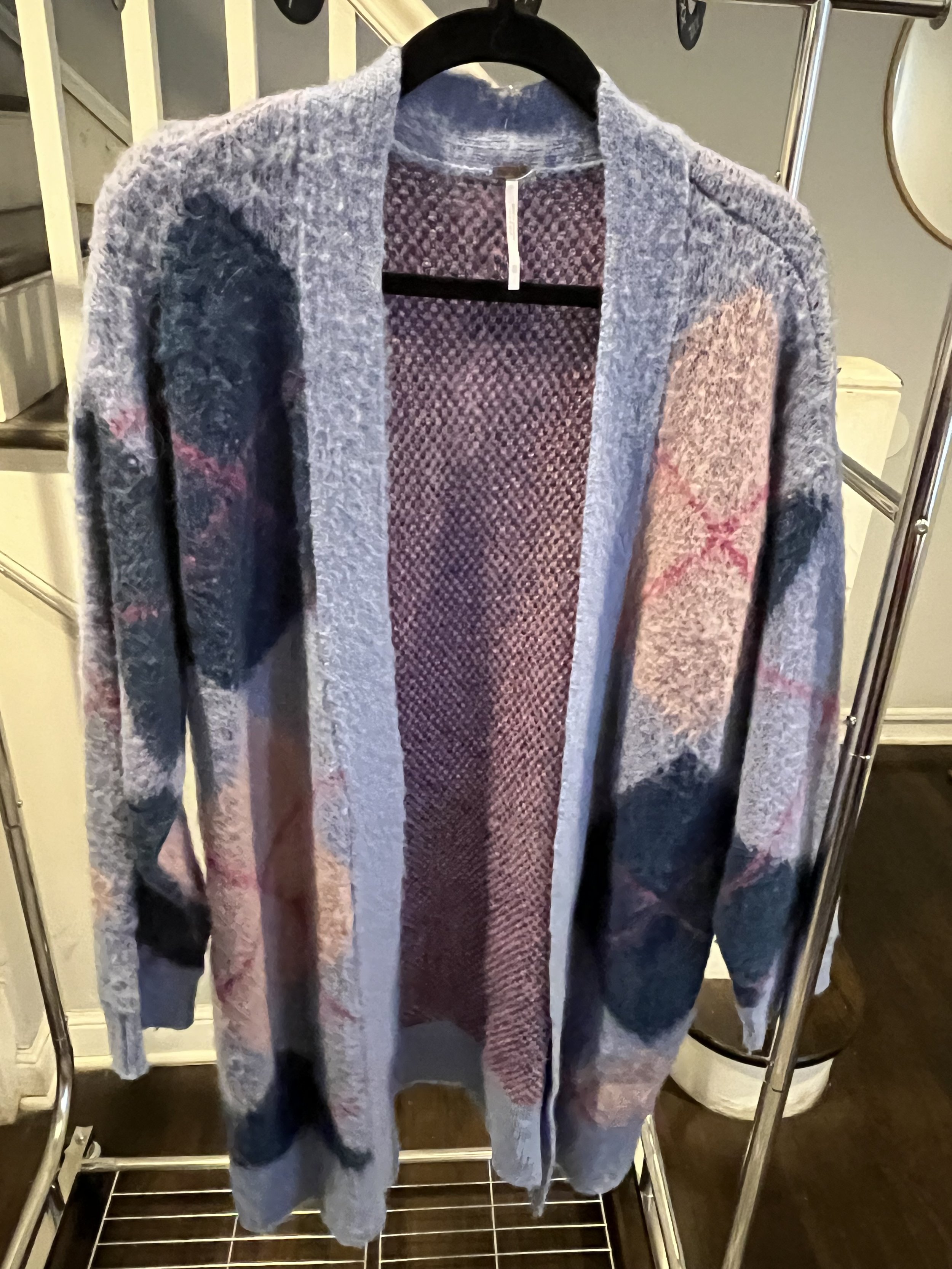 Free People Multicolor Knit Cardigan