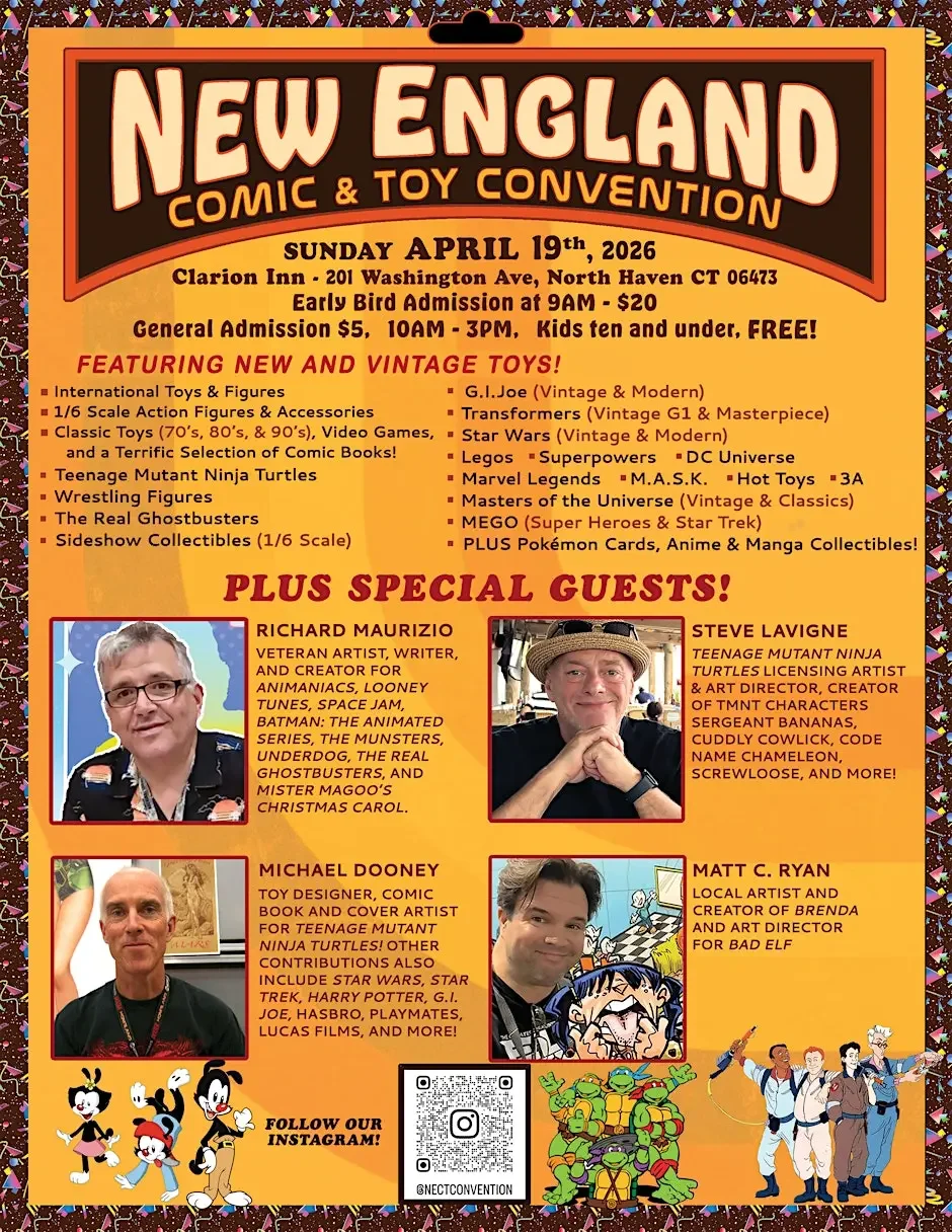 New England Comic &amp; Toy Convention!