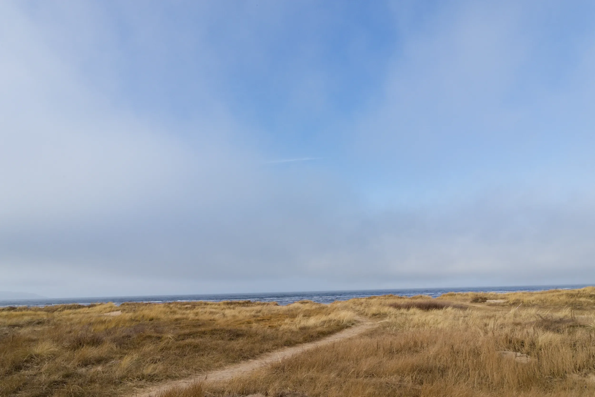 Stranden och Laholmsbukten vid Skummelövs naturreservat
