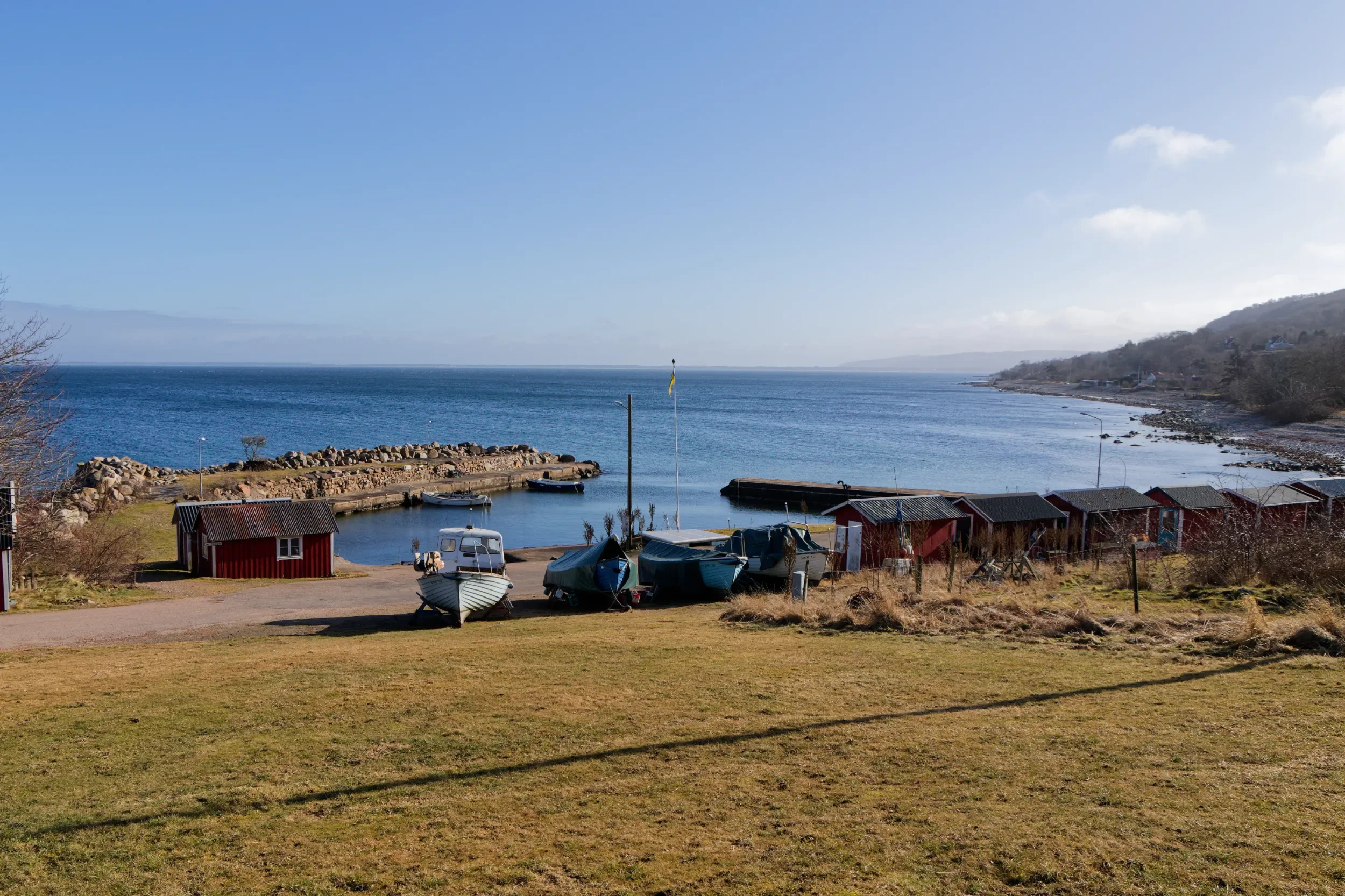 Kattviks hamn mars 2026