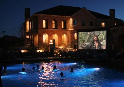 st paul outdoor movie screen rental inflatable