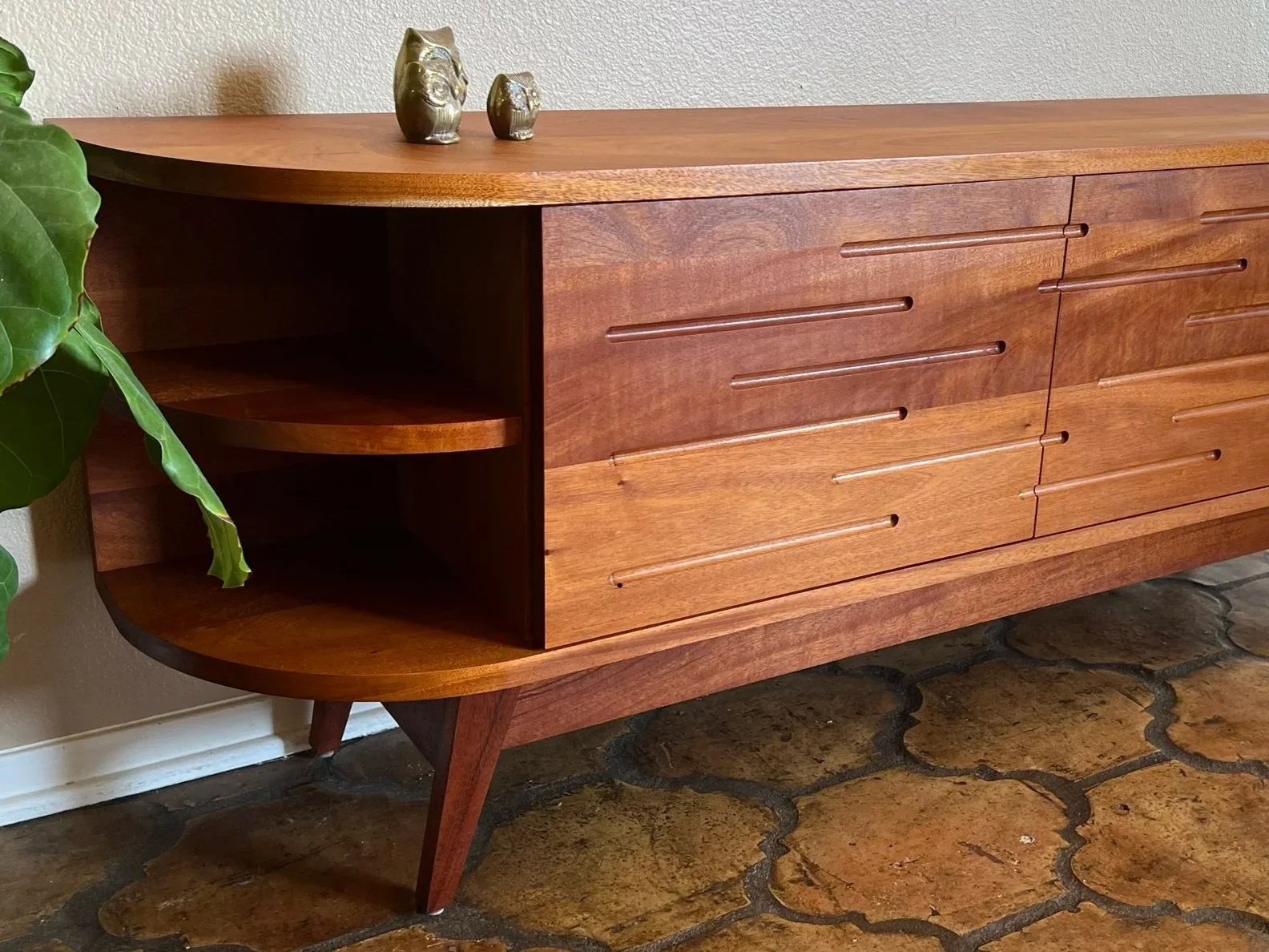 Mahogany Console