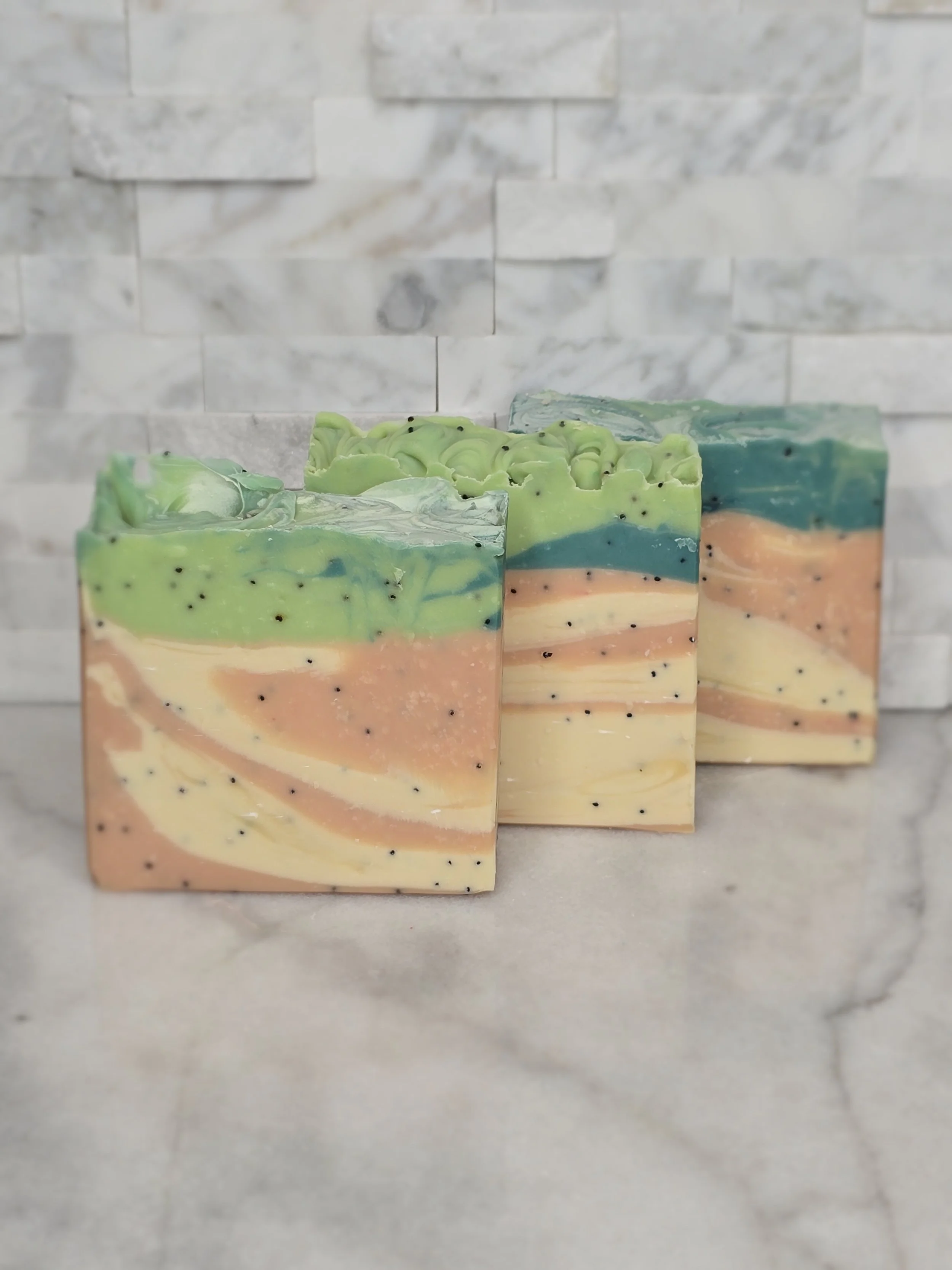 Sweet Berry Rhubarb Exfoliating Soap