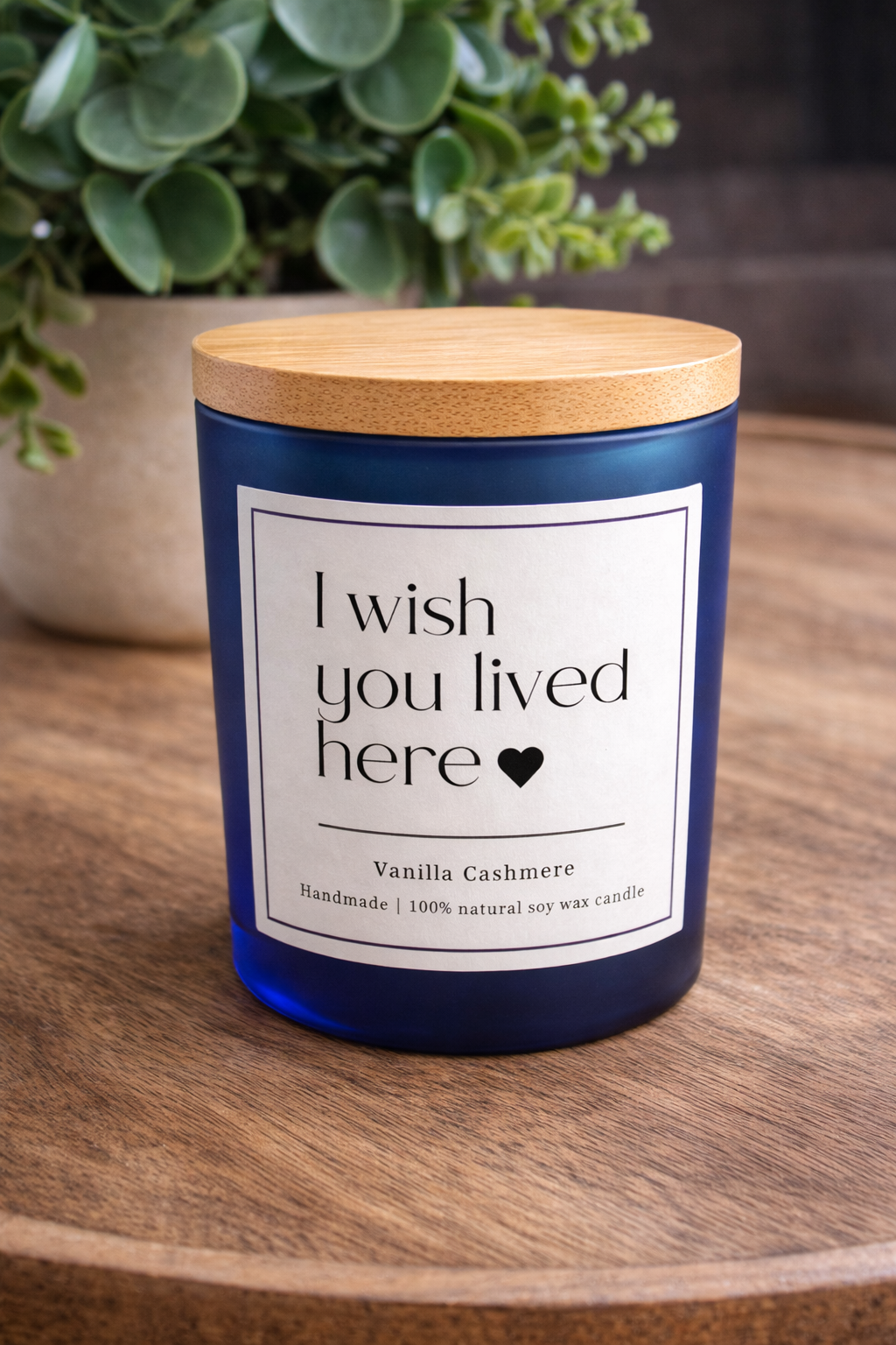 I Wish You Lived Here - Frosted & Blue