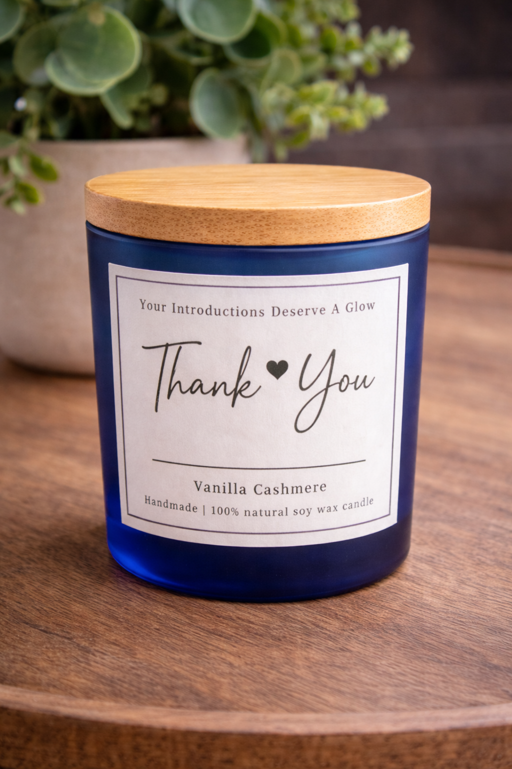 Your Introductions Deserve A Glow - Frosted & Blue