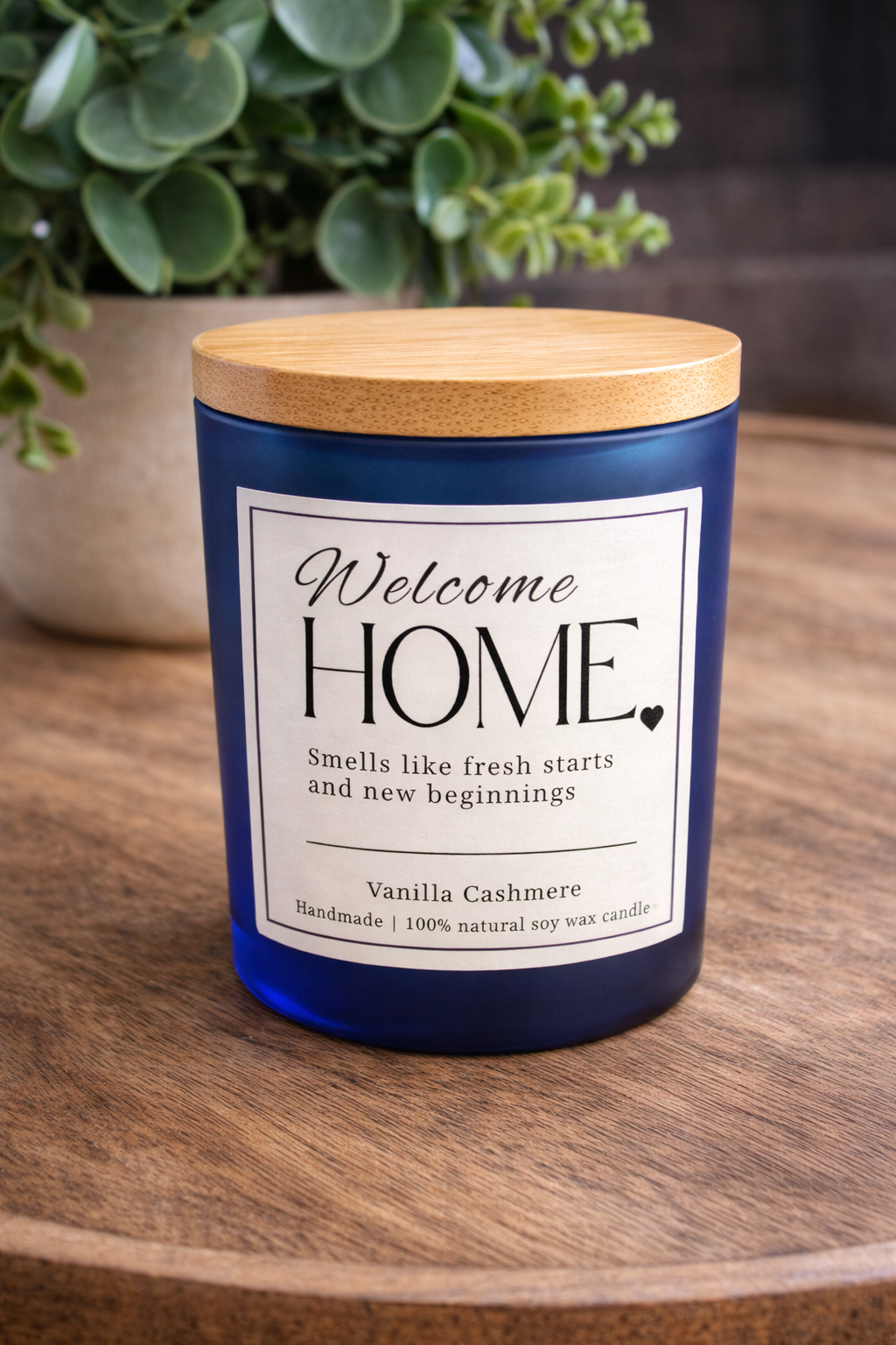 Welcome Home - Frosted & Blue