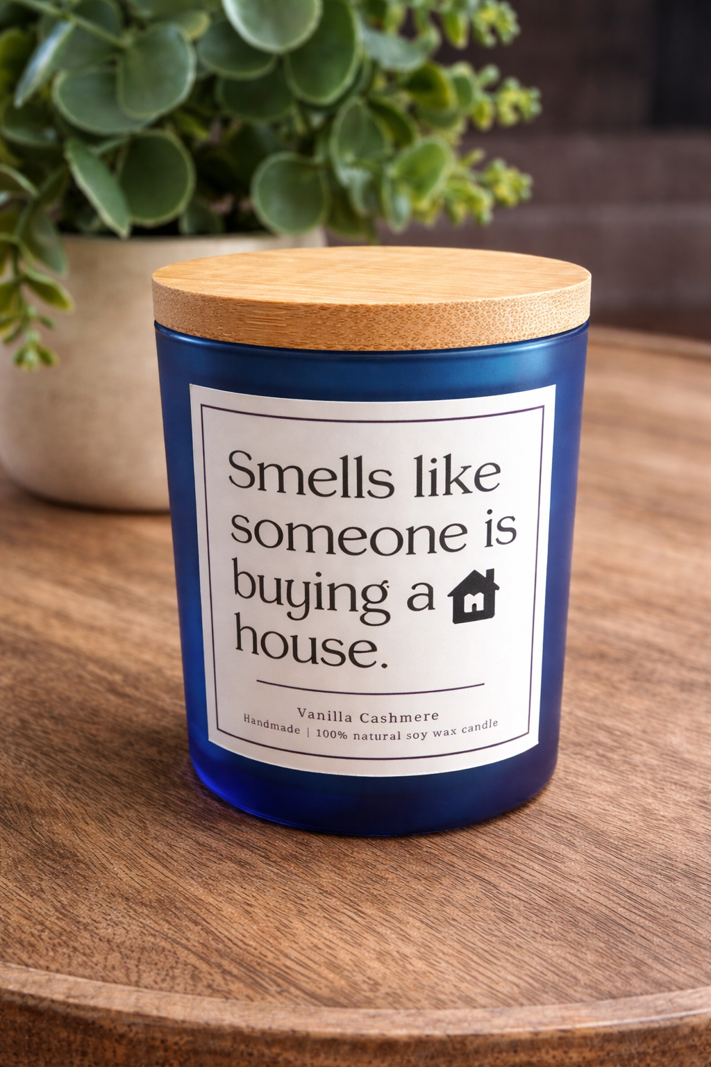 Smell's Like Someone is Buying A House  - Frosted & Blue