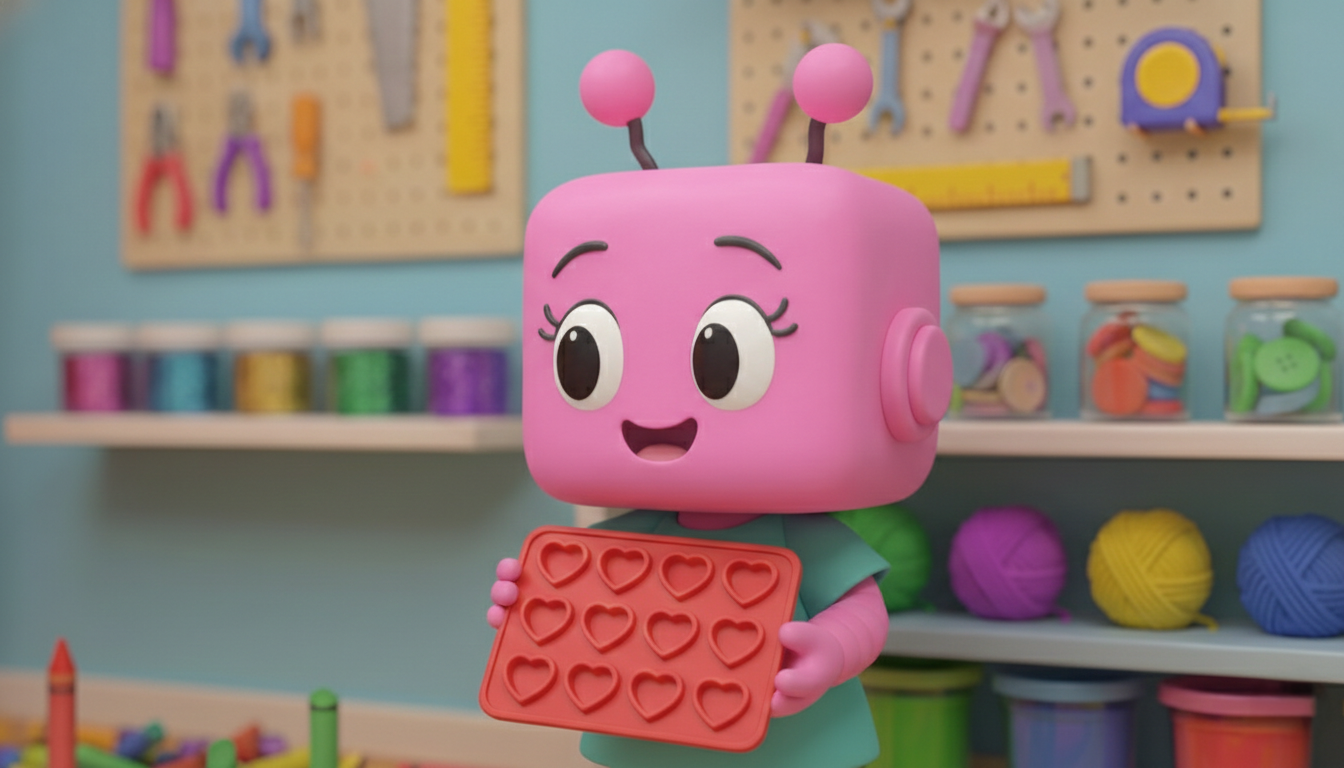 Finished homemade crayons