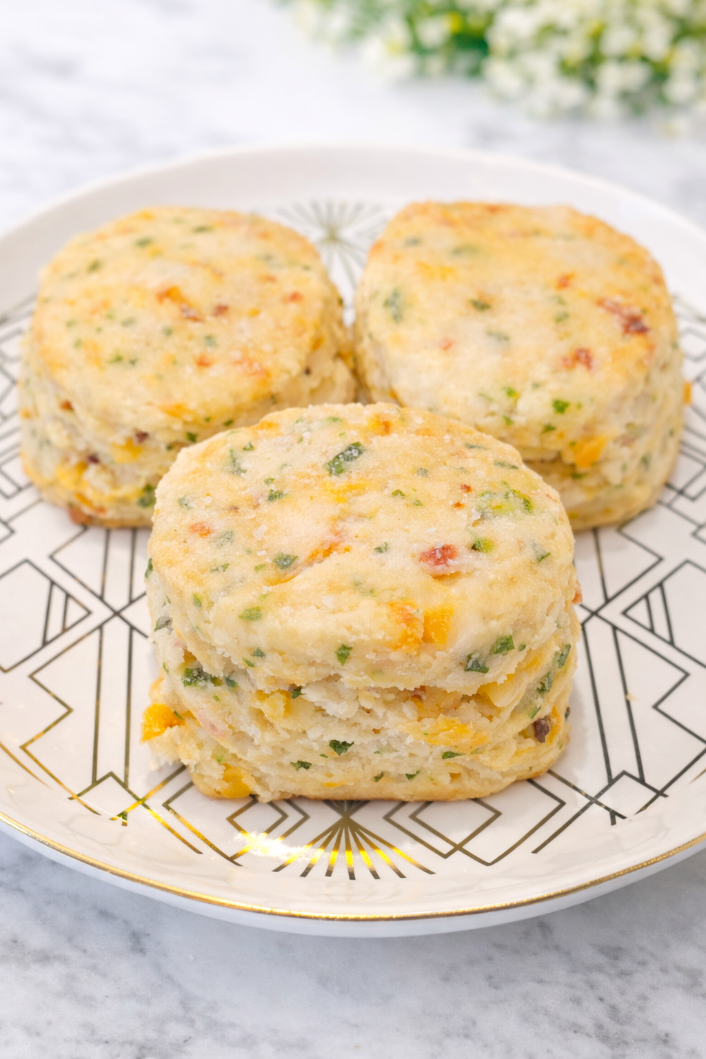 Cheddar Chive Biscuits