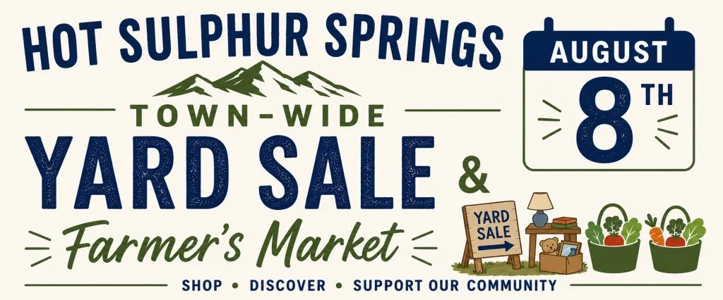 Hot Sulphur Springs Community-Wide Yard Sale & Farmers Market