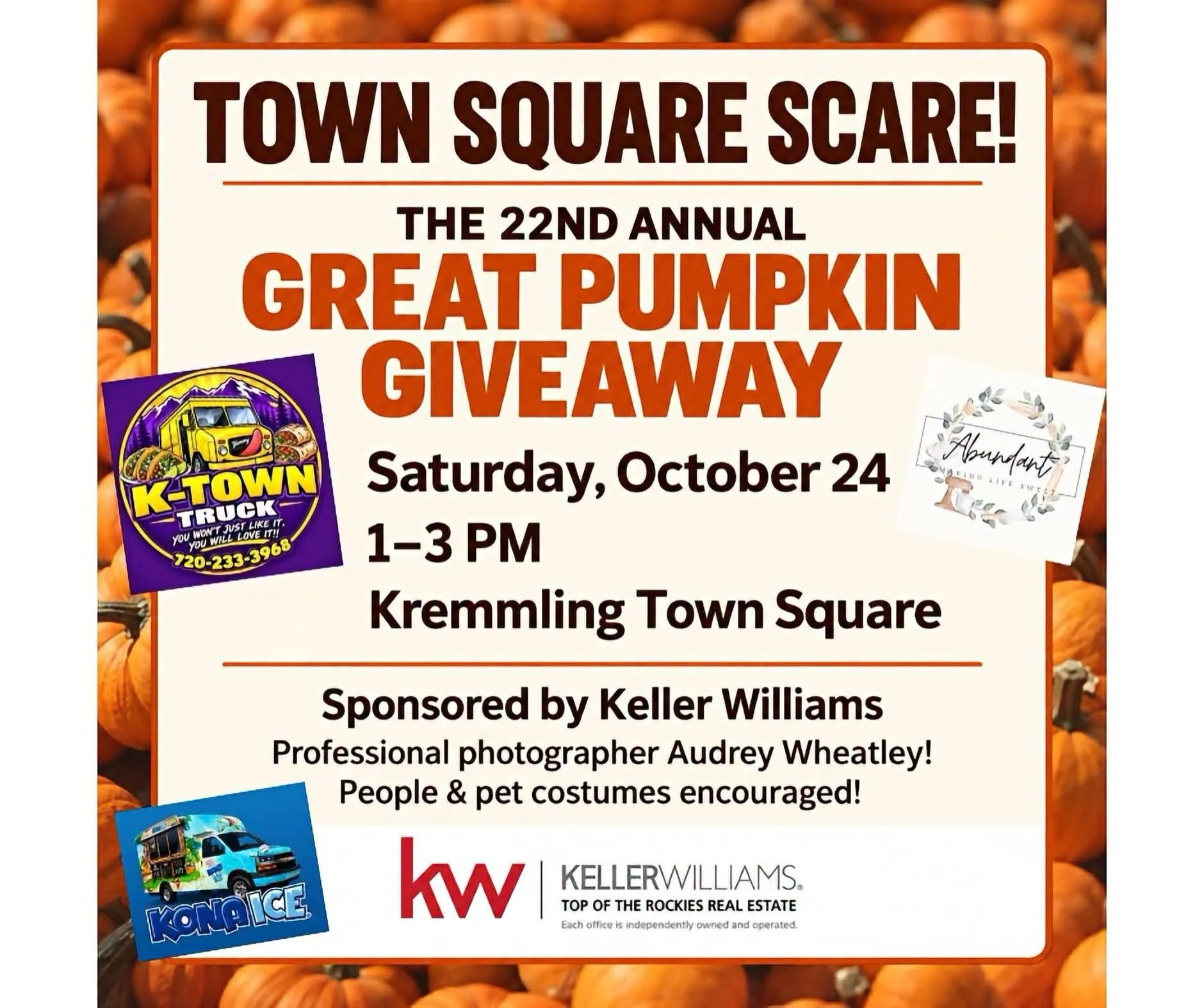 The 22nd Annual Great Pumpkin Giveaway