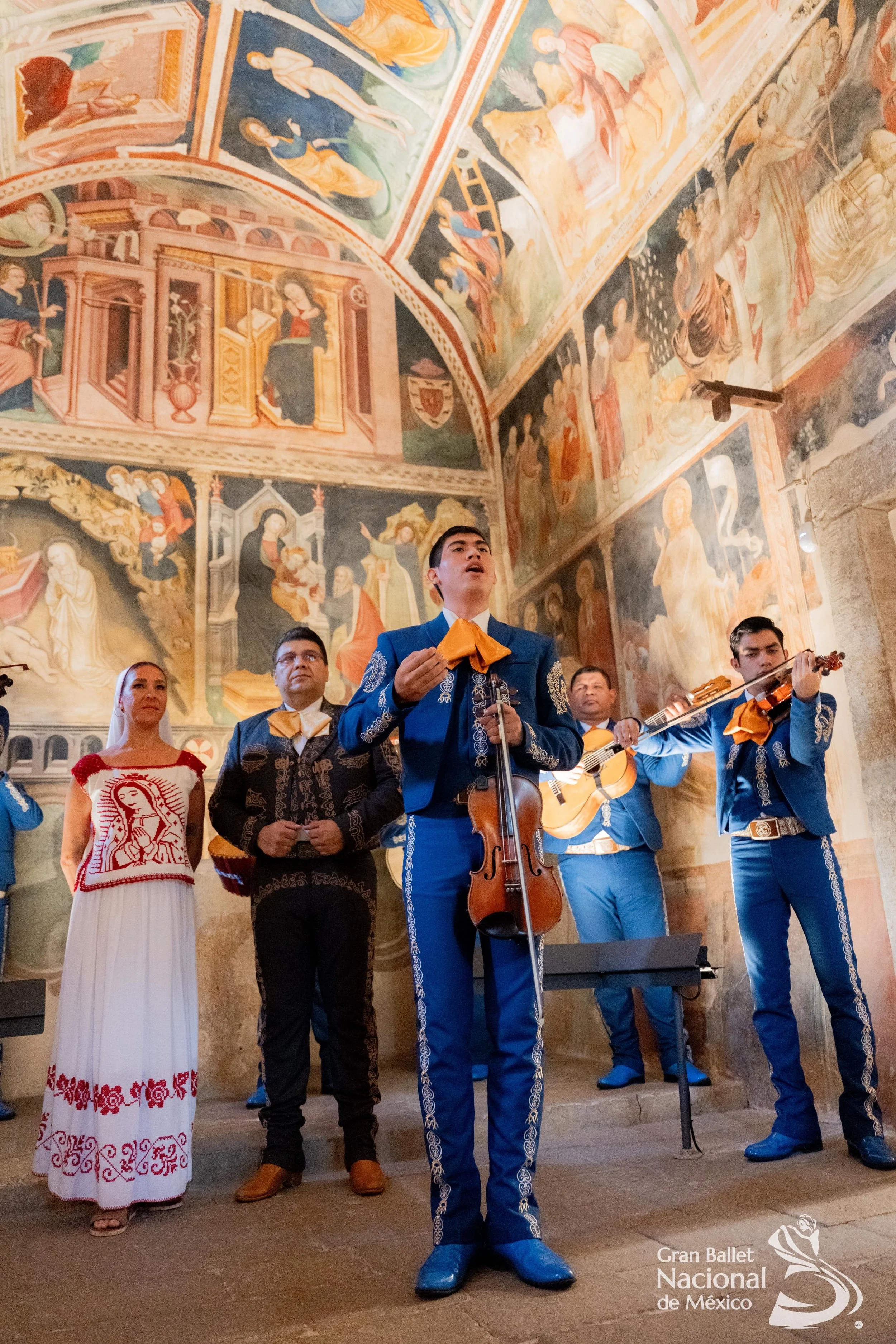 Presentación en la Basílica de Nuestra Señora de Guadalupe y San Felipe de Jesús en Roma - Italia.