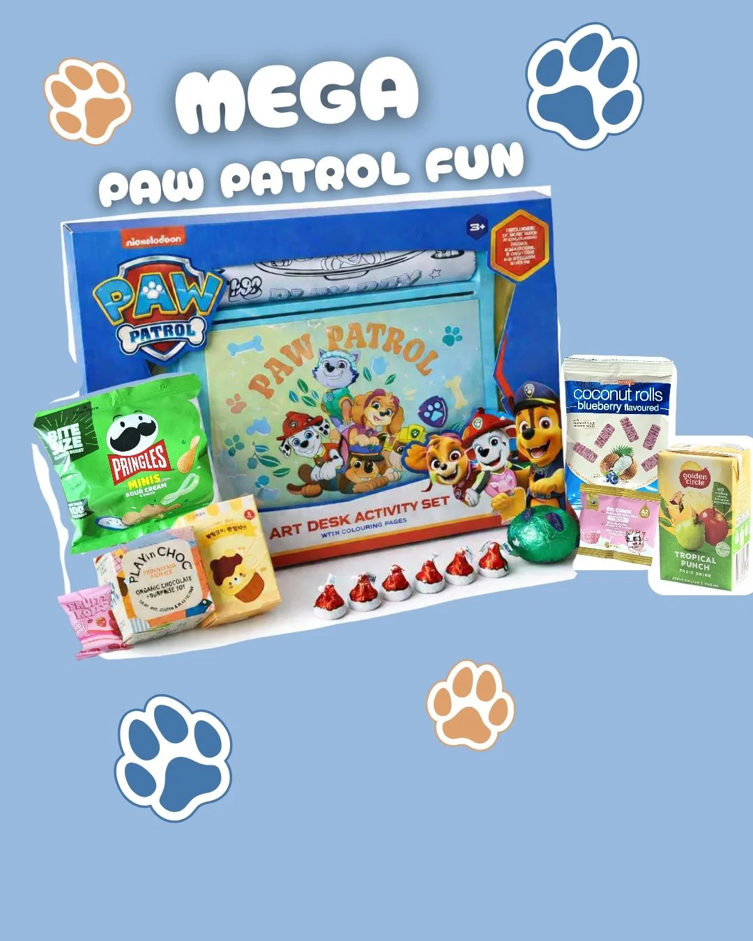 Mega PAW Patrol Gift Box - (with juice & pringles)