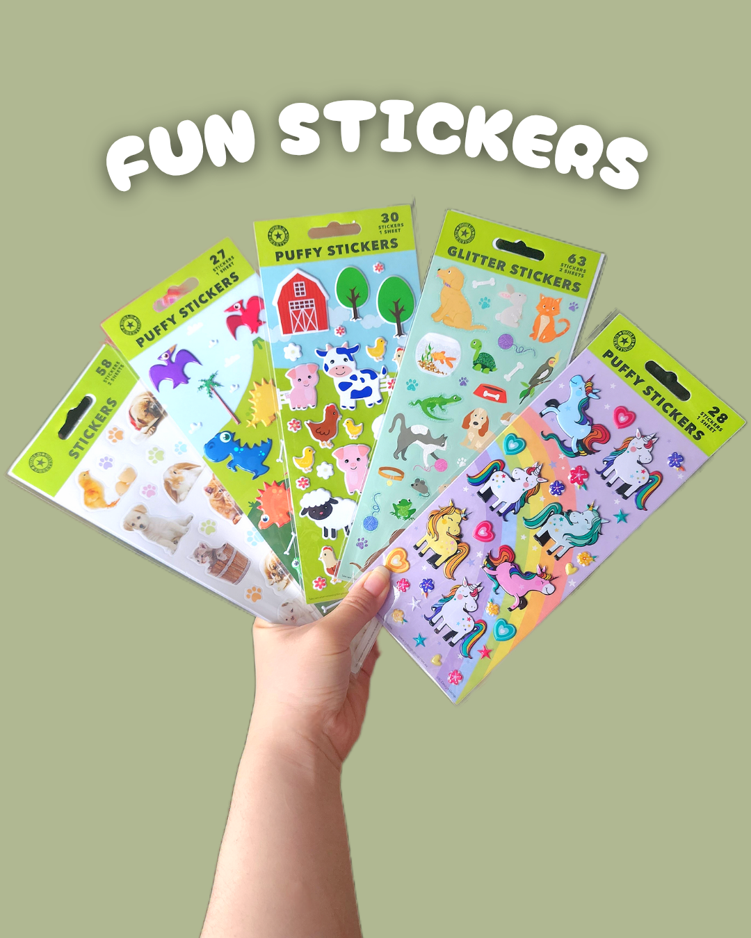 Add Fun Stickers to Your Gift Box!