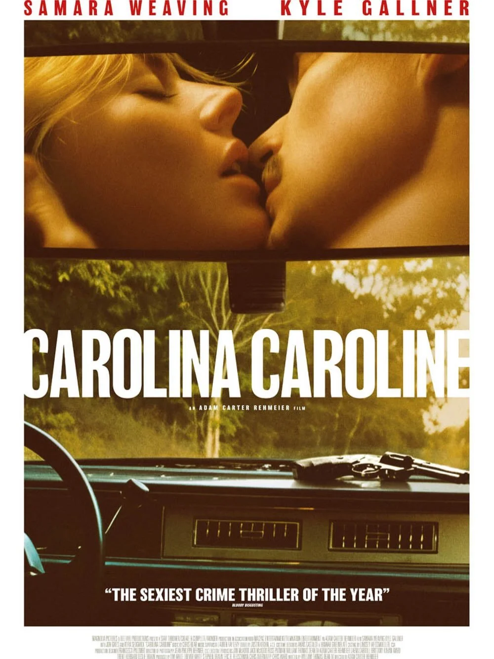 Opens in Bay Area 
5 June 2026

Directed by
Adam Carter Rehmeier

Synopsis Acclaimed director Adam Carter Rehmeier&rsquo;s romantic crime thriller stars Samara
Weaving as Caroline Daniels, whose desire to leave her small Texas town brings her into th