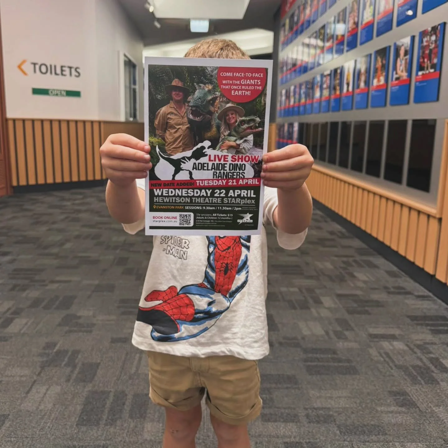 How cute is this 😍💚

One of our little dino fans saw our poster at Starplex and was so excited to show his mum. She messaged us and said he couldn&rsquo;t stop talking about the dinosaurs and just had to show her straight away! 🦖

Moments like thi