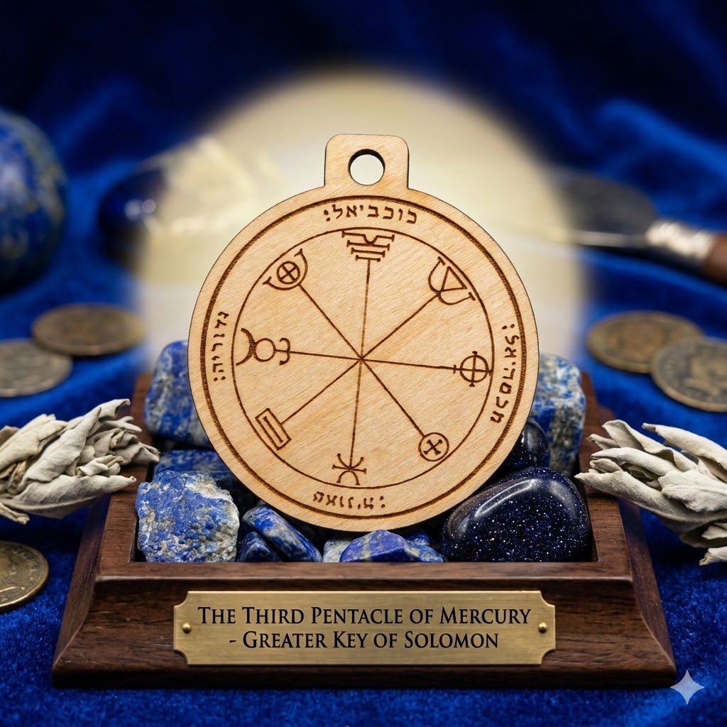 Third Pentacle of Mercury - Key of Solomon