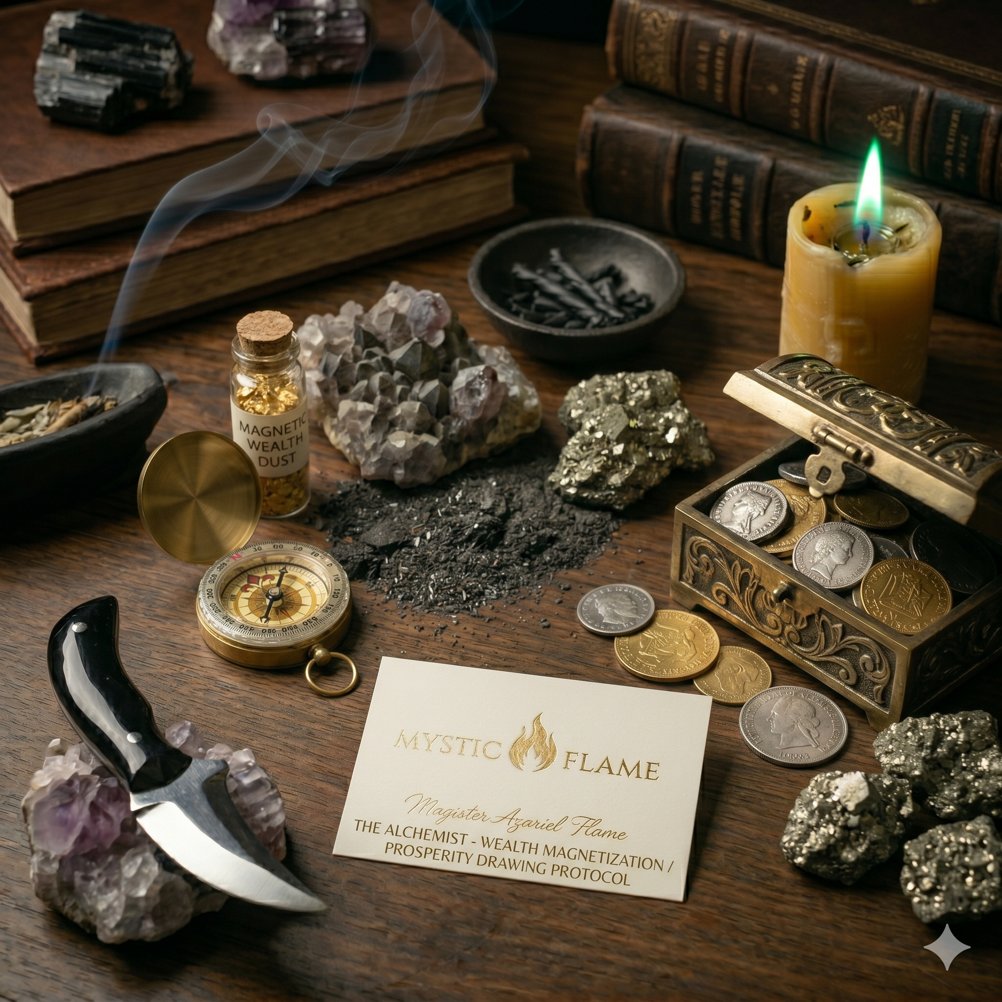 The Alchemist: Strategic Wealth Magnetization & Prosperity Drawing