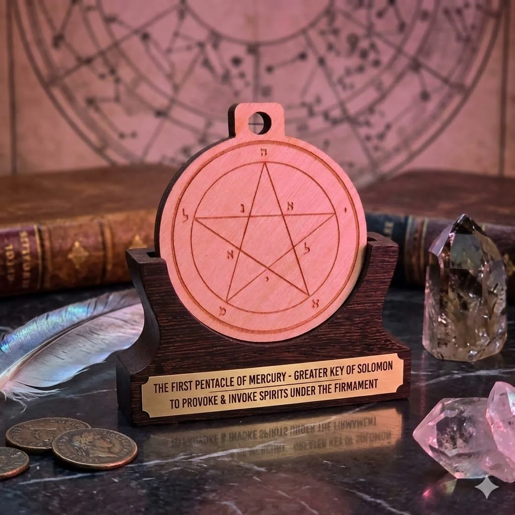 First Pentacle of Mercury - Key of Solomon