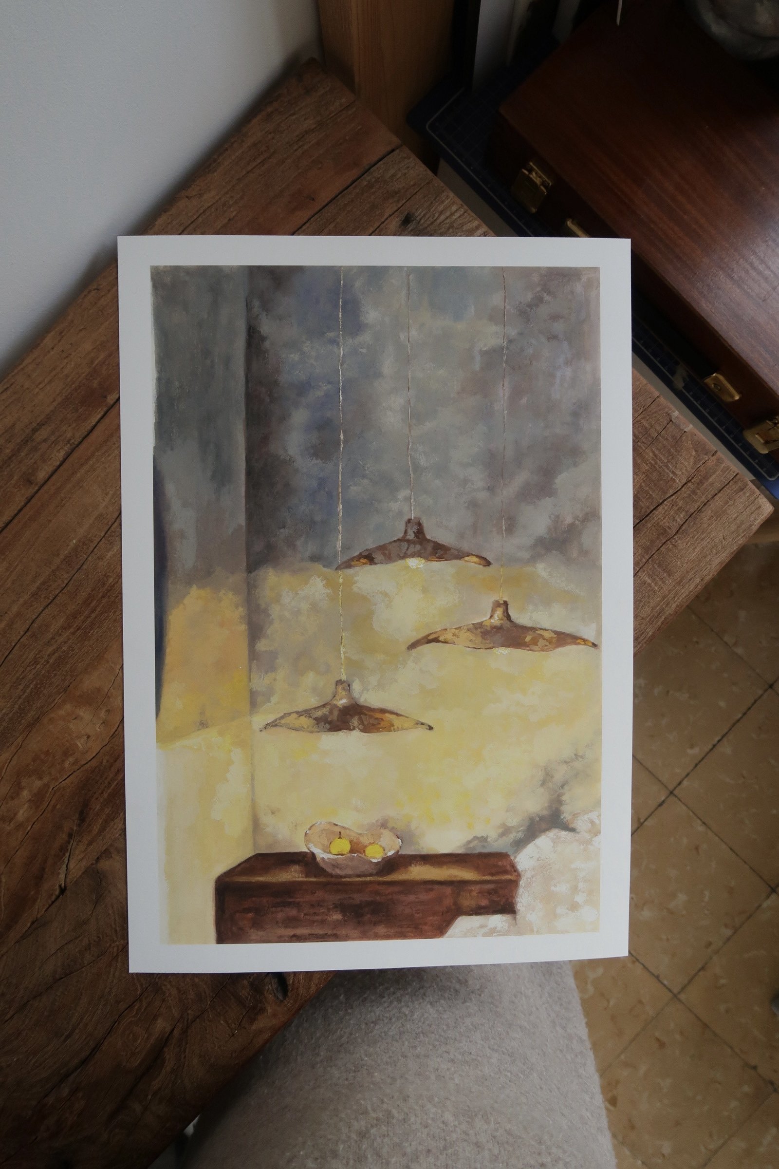 Gouache on paper 30x42 cm 