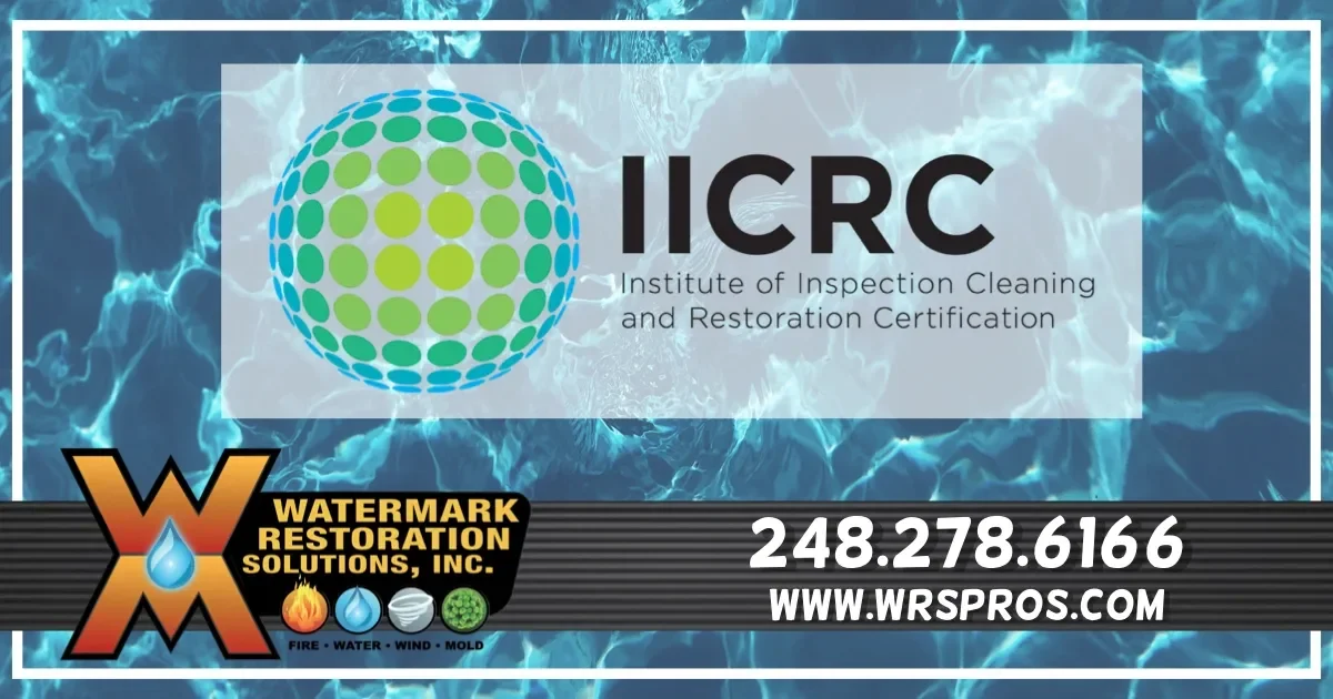 Why IICRC Standards &amp; the S500 Matter in Water Damage Restoration