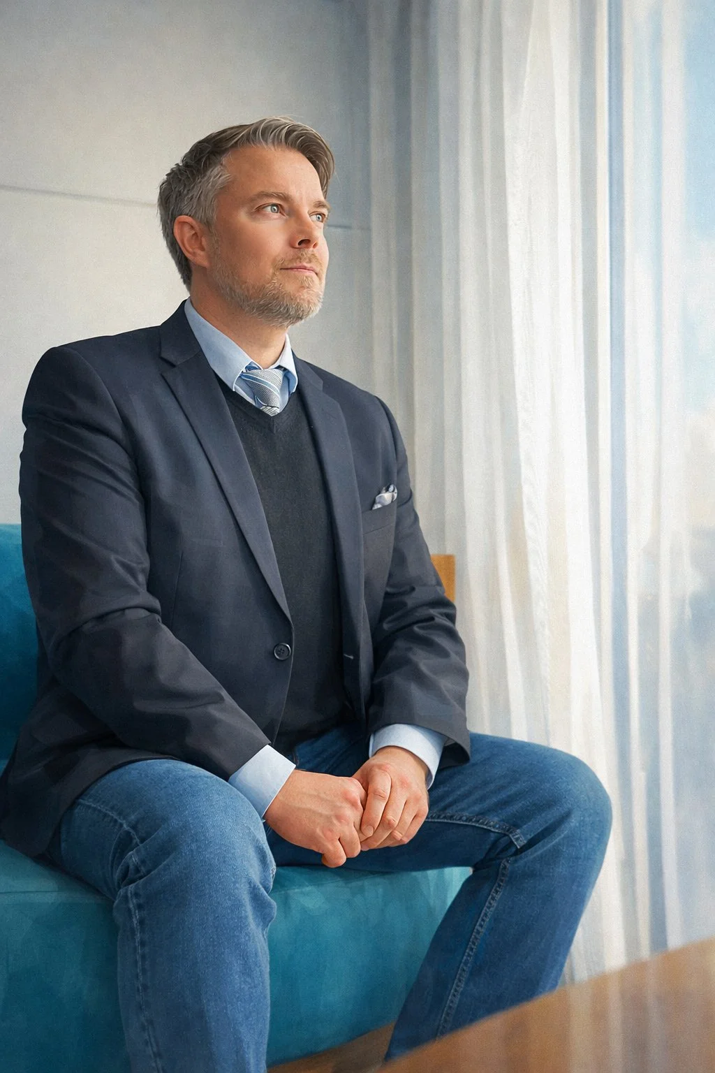 Olli Nuutinen photographed 2026 in Portugal