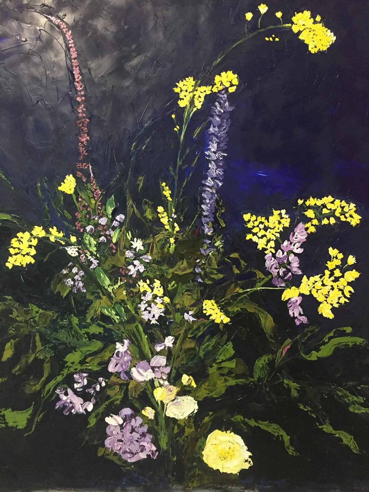 SOLD - 'The Arc of Triumph', 122cm x 122cm Oil on Linen