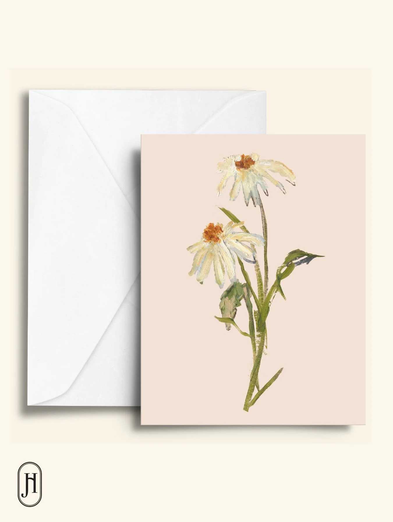 Jamila Hume greeting card blush pink daisies.jpg