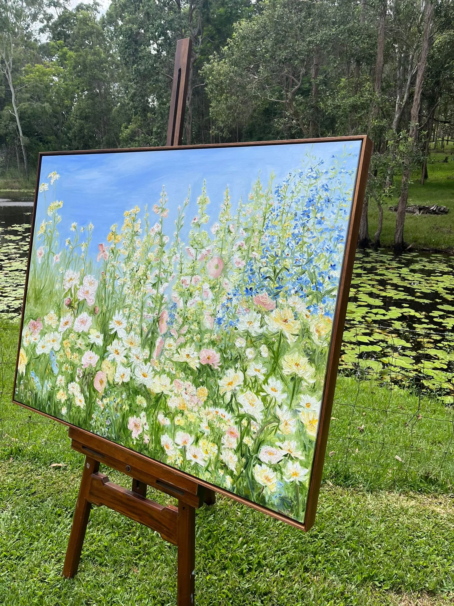 Jamila Hume Art oil painting commission