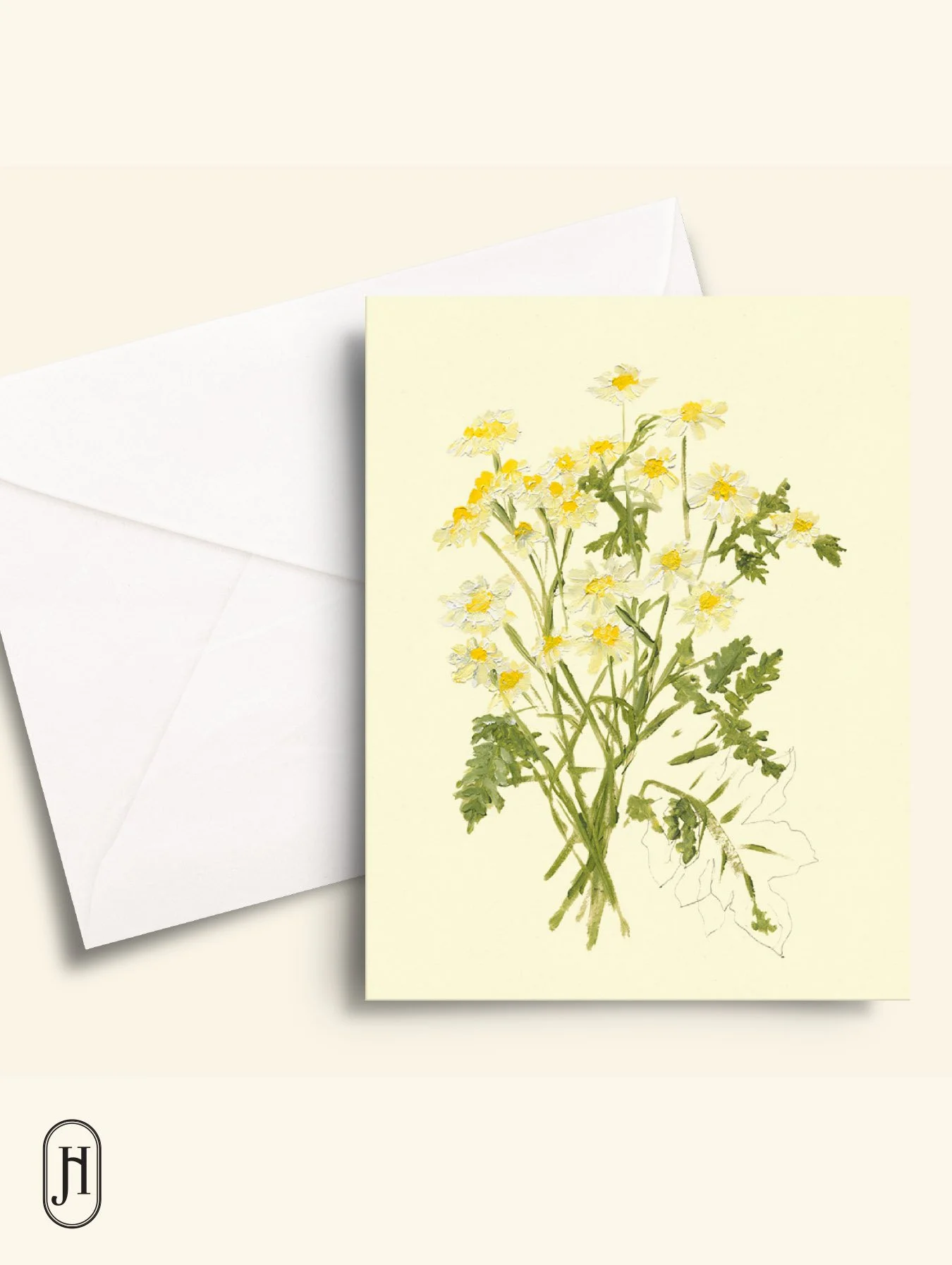 Jamila Hume greeting card butter yellow daisies.jpg