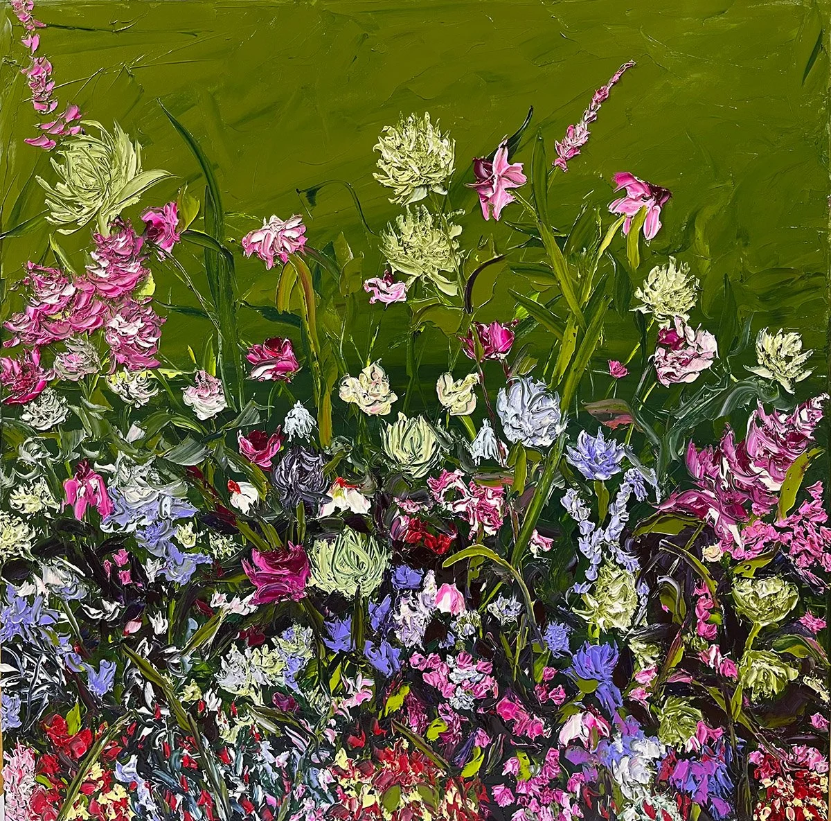 SOLD - 'The Re-Wilding', Oil on linen, Unframed.