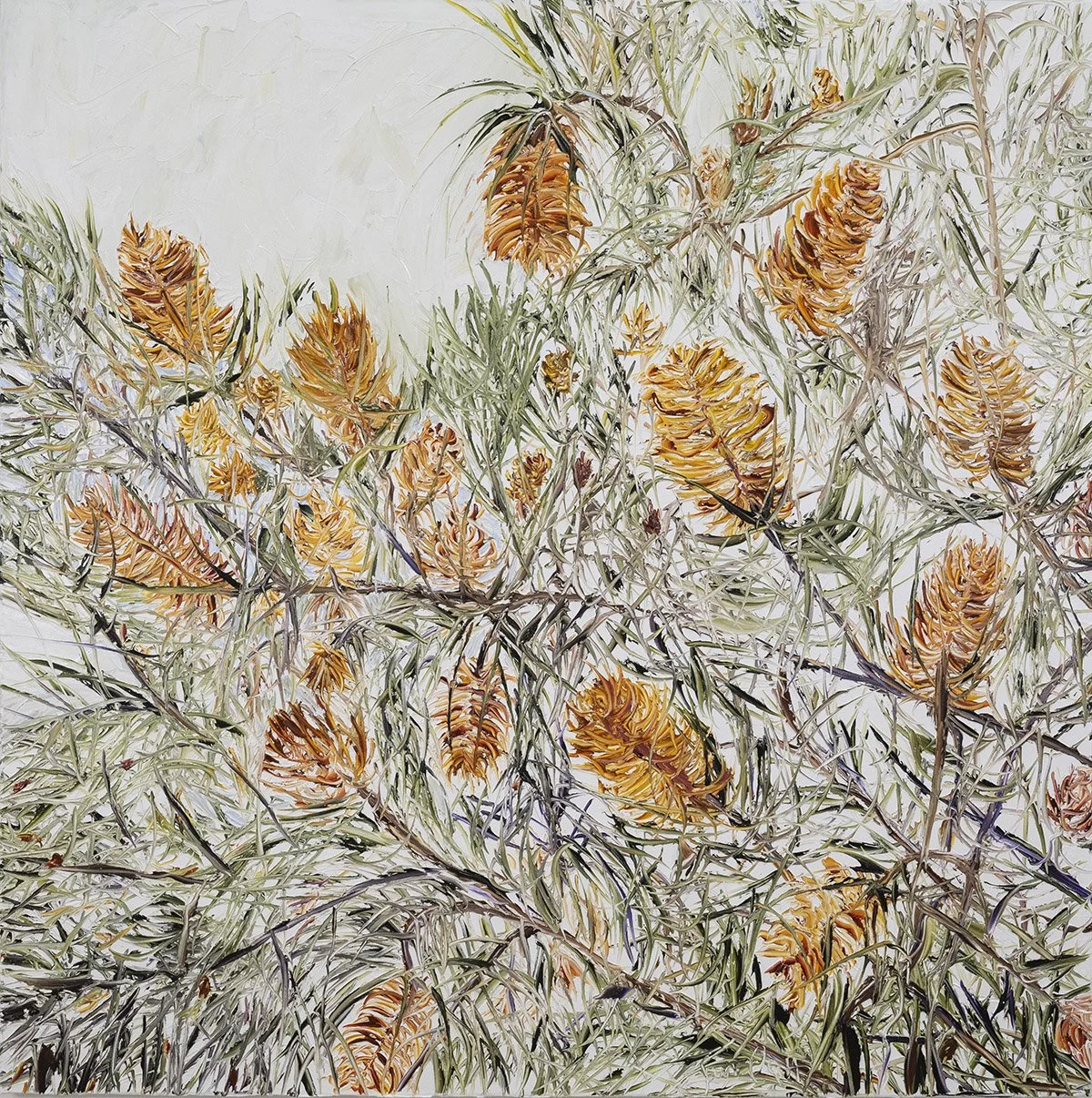 SOLD - 'Roadside Attraction', 126cm x 120cm, Oil on Linen, Framed.
