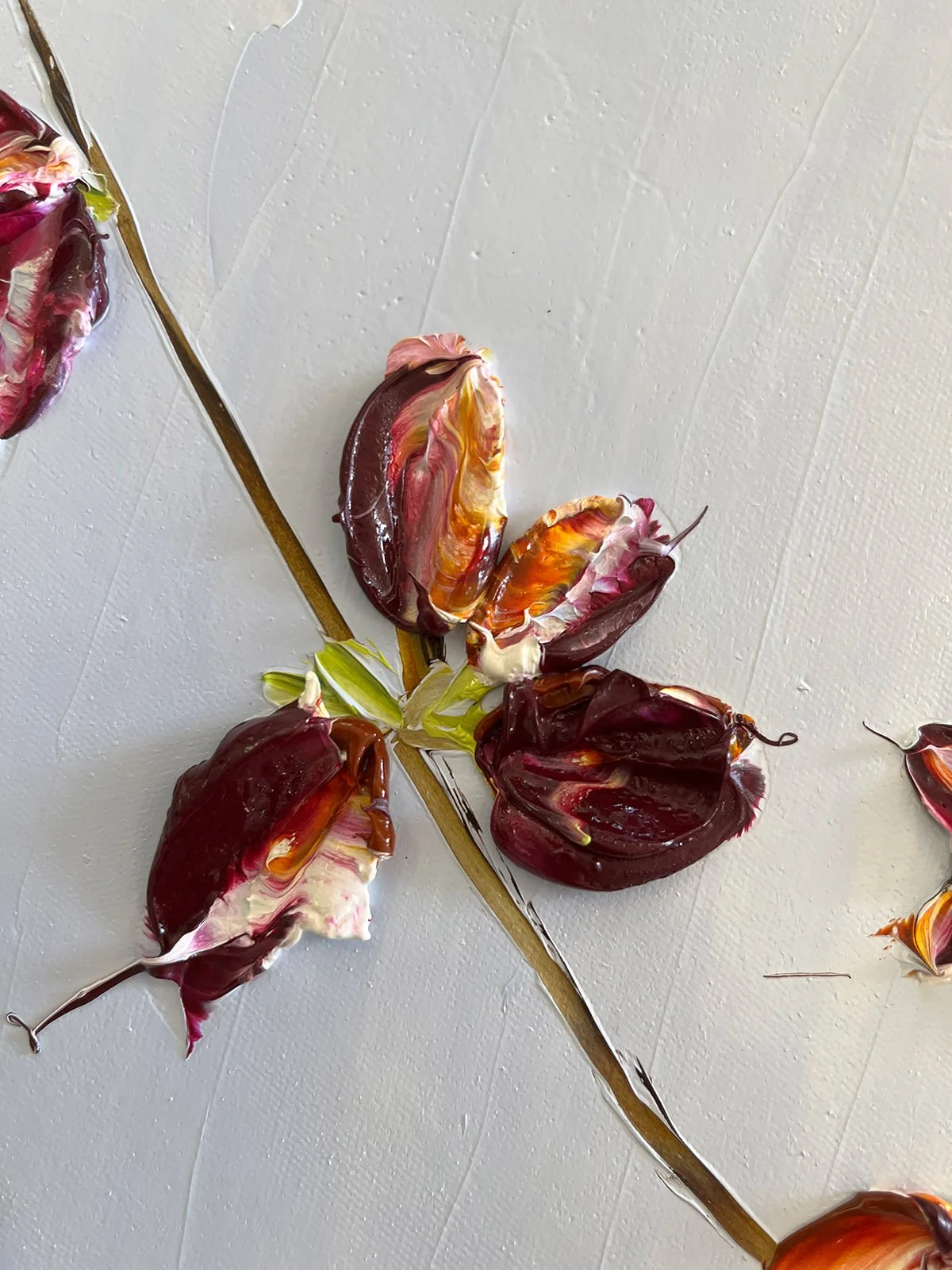 Detail from a small work - SOLD