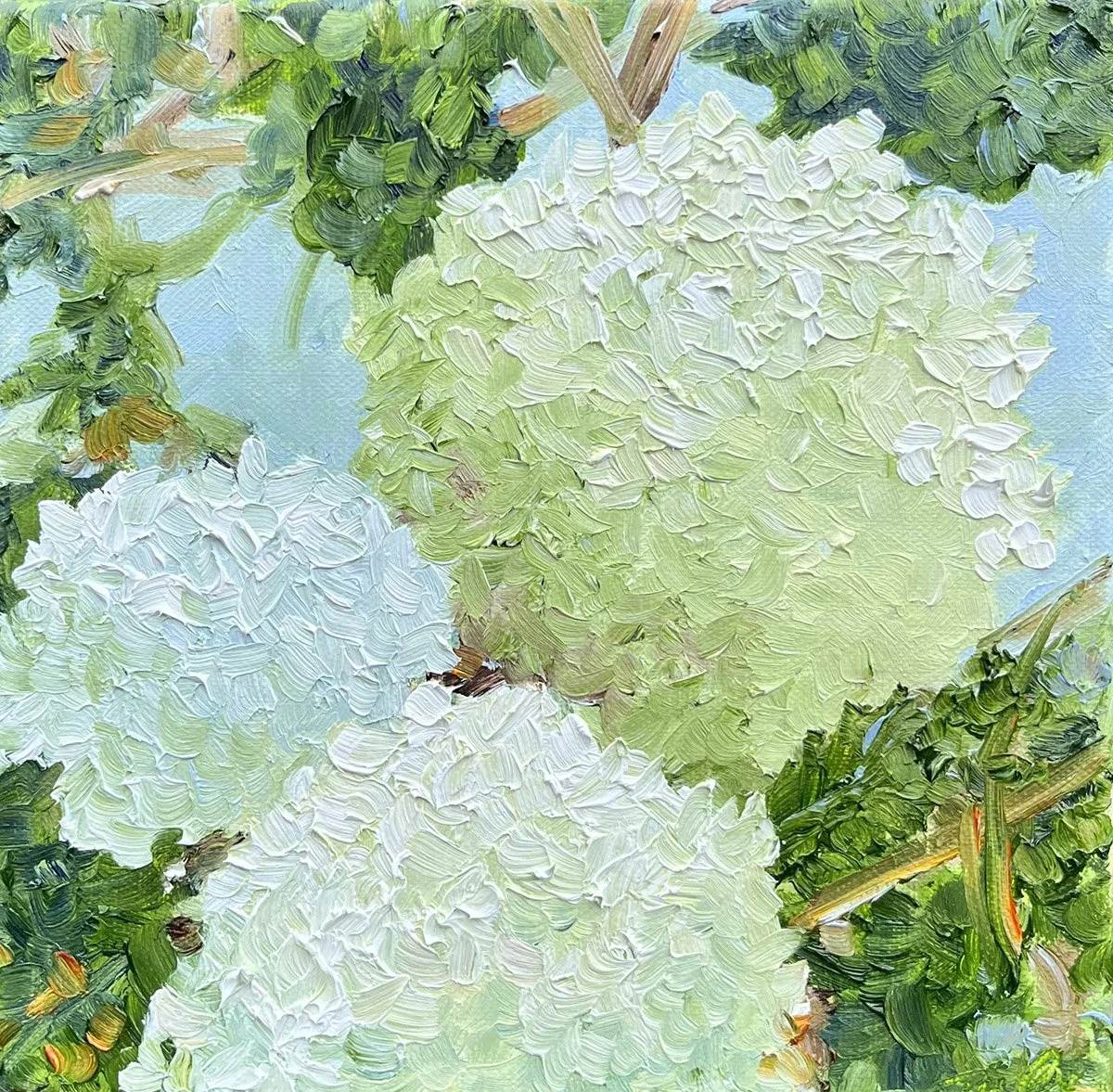 SOLD - 'The Wealth of Joy II', detail.