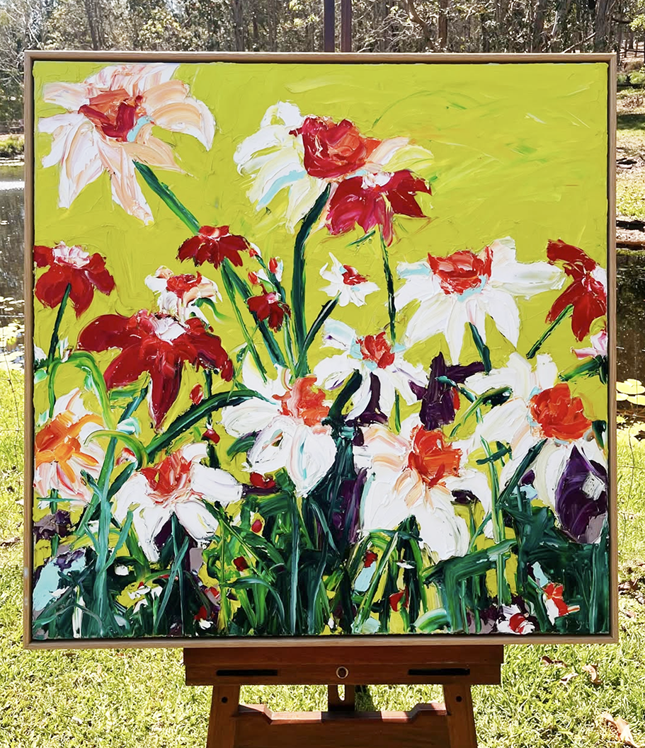 'Spring: A Love Letter from the Earth' original oil painting