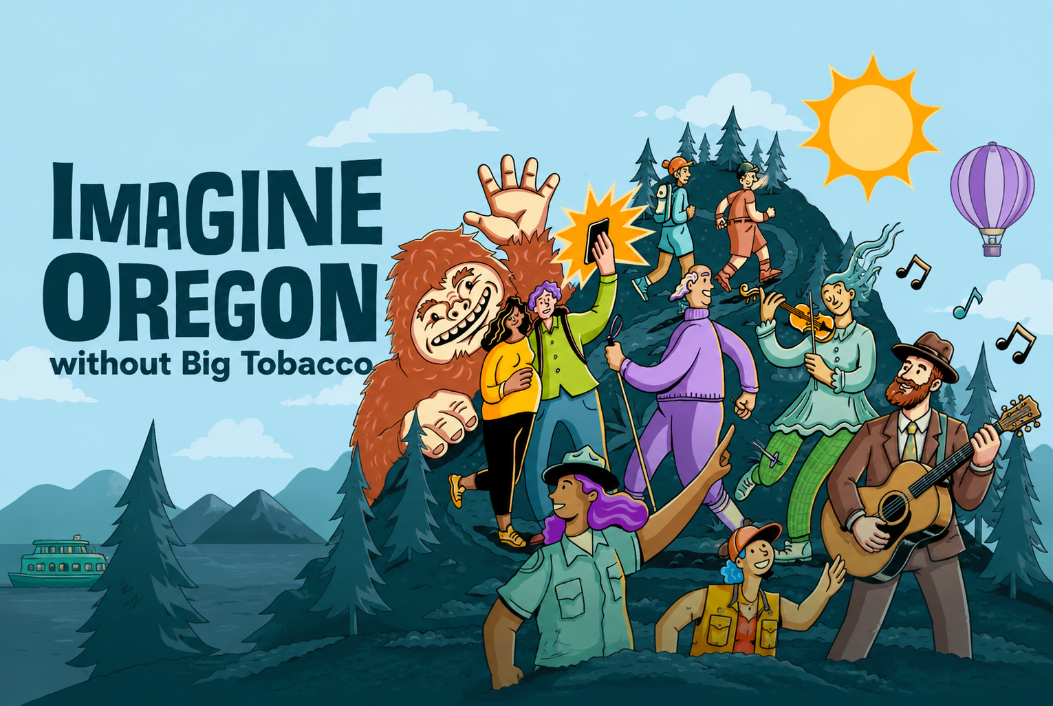 IMAGINE Campaign for Oregon Health Authority + Smoke Free Oregon